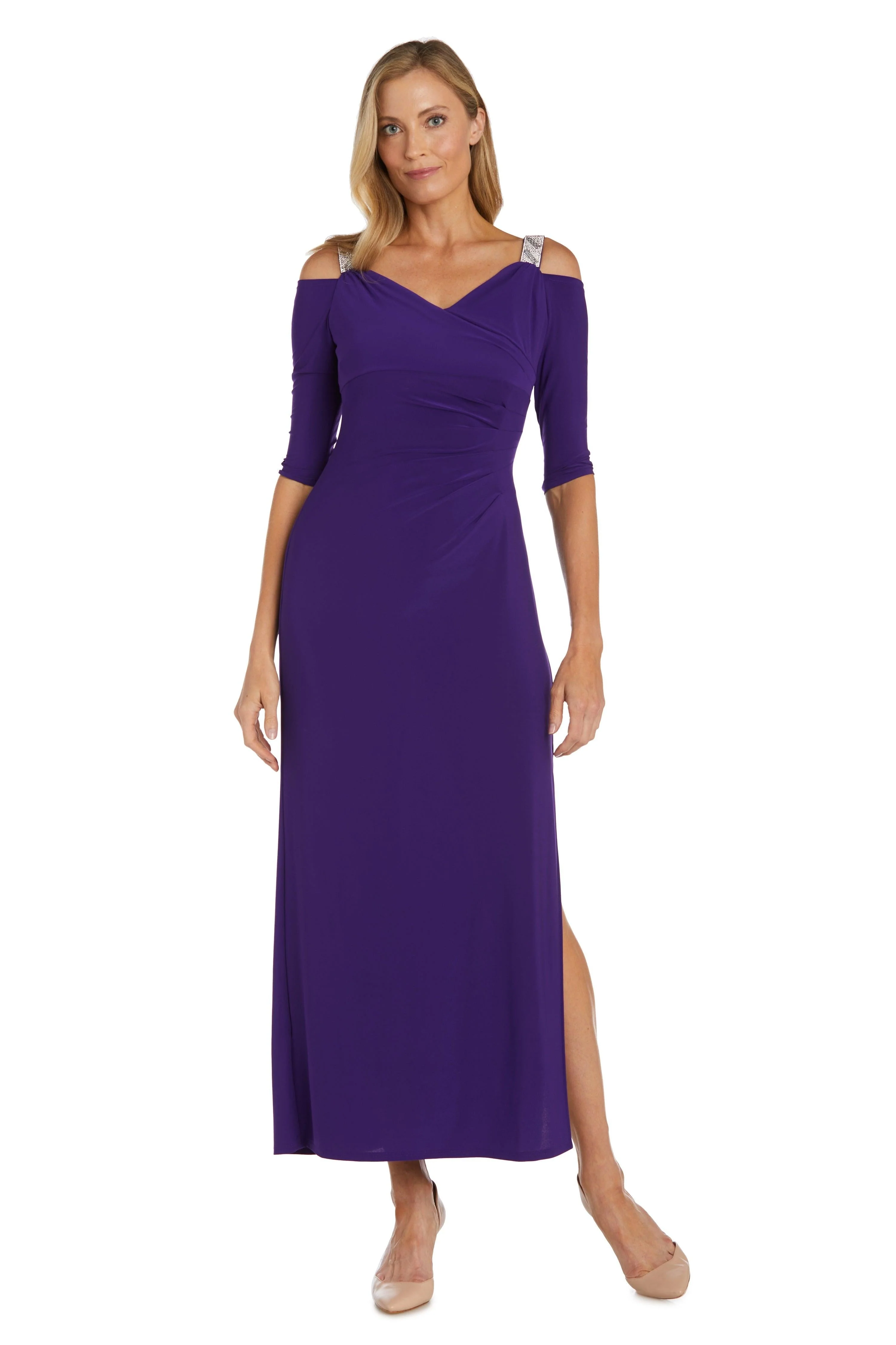 R&M Richards 5659 Long Formal Mother Of The Bride Dress
