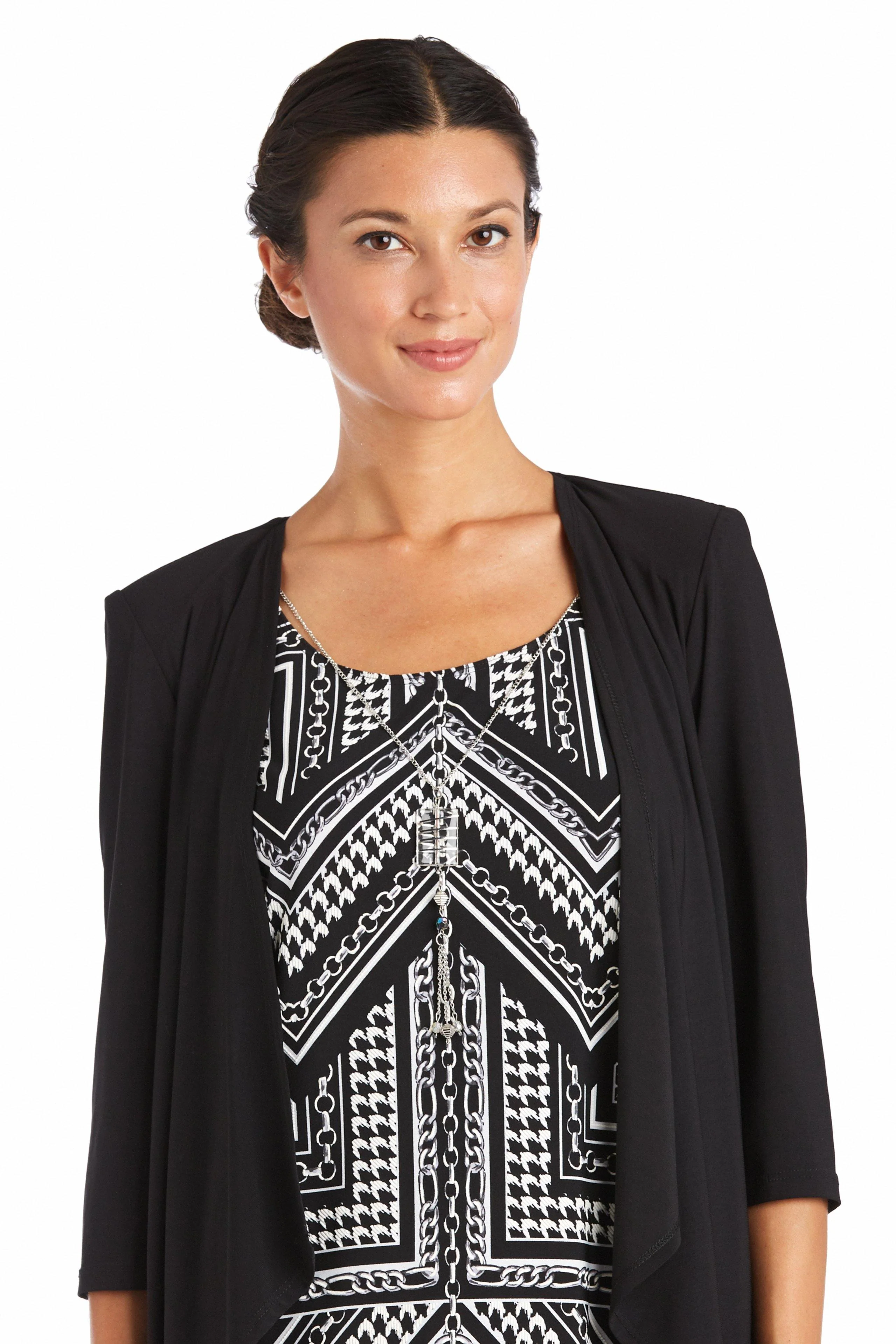 R&M Richards 7587 Short Mother Of The Bride Dress