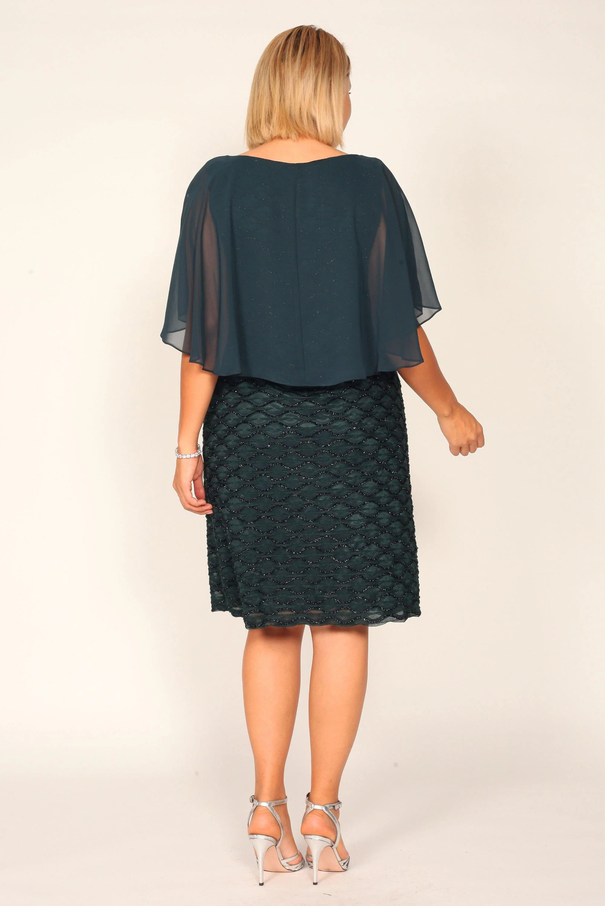 Connected Apparel Mother of the Bride Short Dress