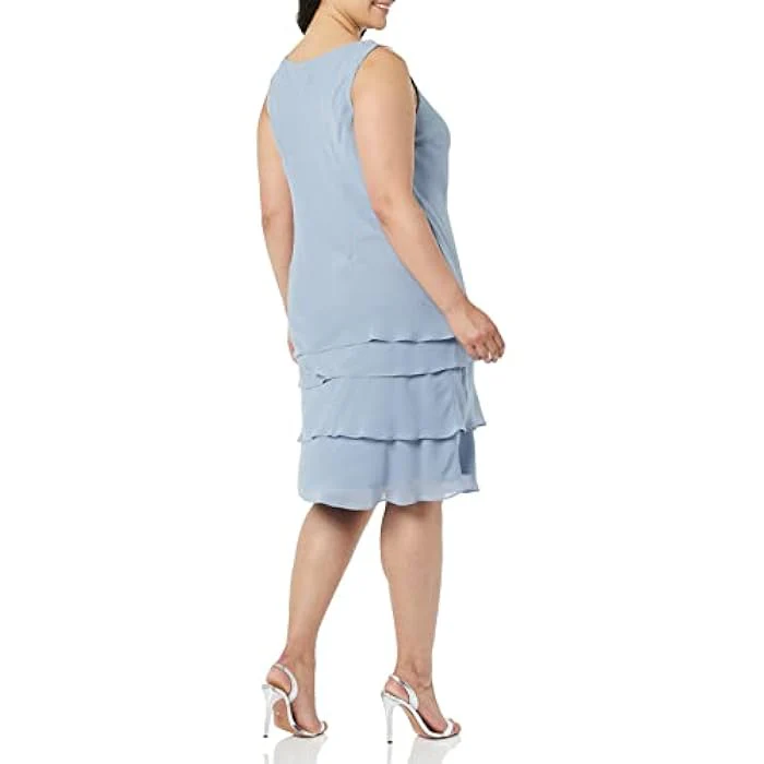 SL Fashions 622372 Short Mother of the Bride Dress