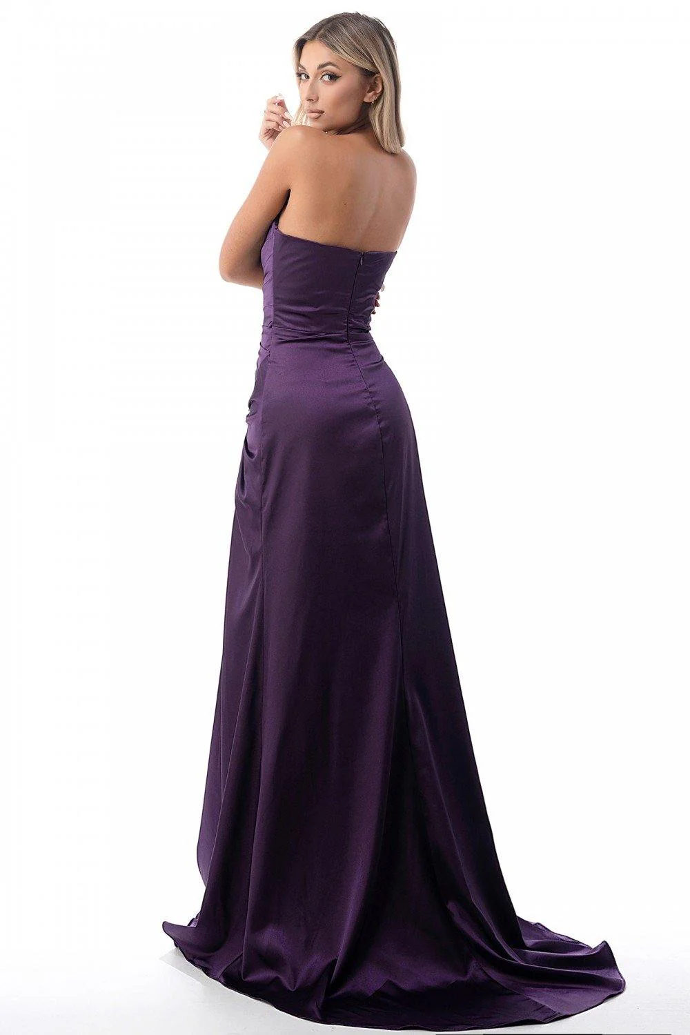 Cinderella Divine CD8530 Long Strapless Formal Dress Bridesmaid