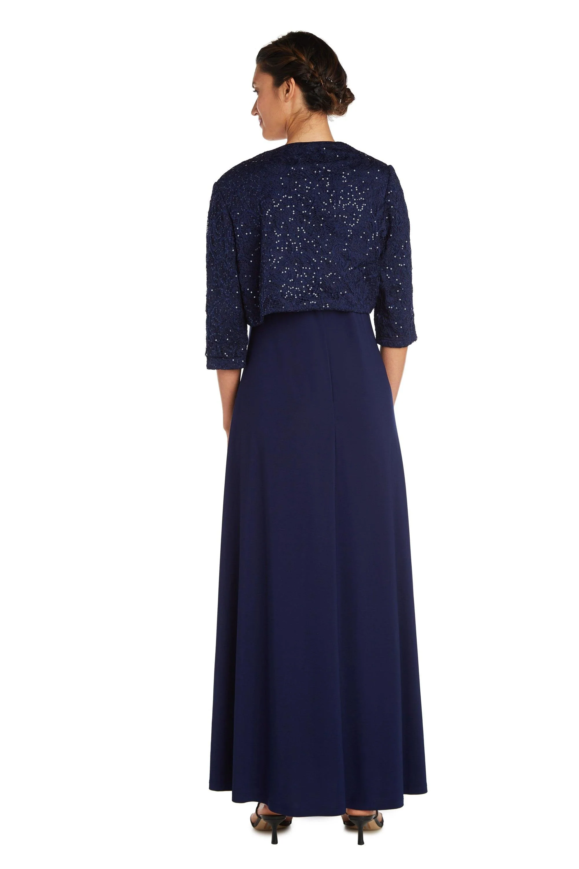 R&M Richards 3606 Long Mother Of The Bride Dress