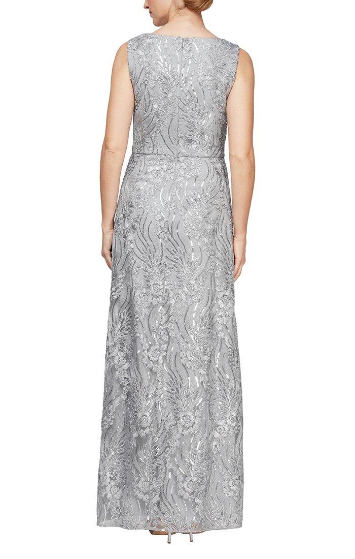 Alex Evenings 81171077 Mother of the Bride Long Dress