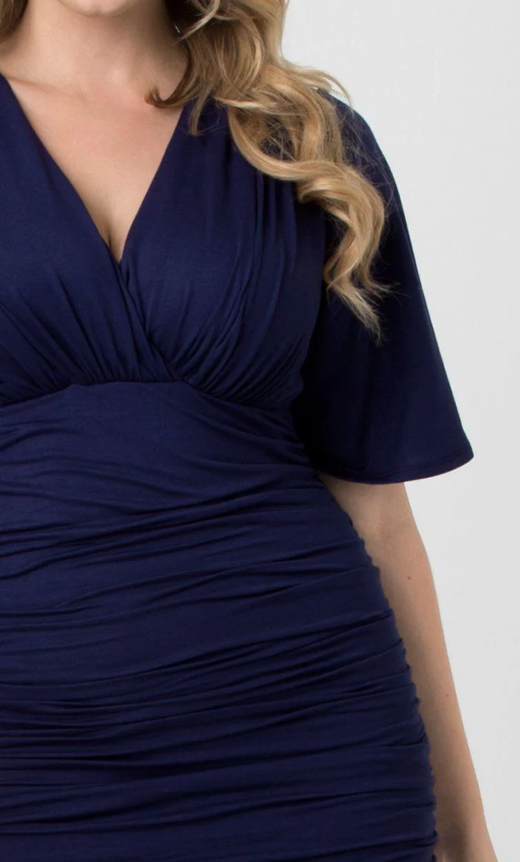 Kiyonna Formal Ruched Dress Sale