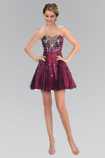 Strapless Short Prom Dress Formal Homecoming