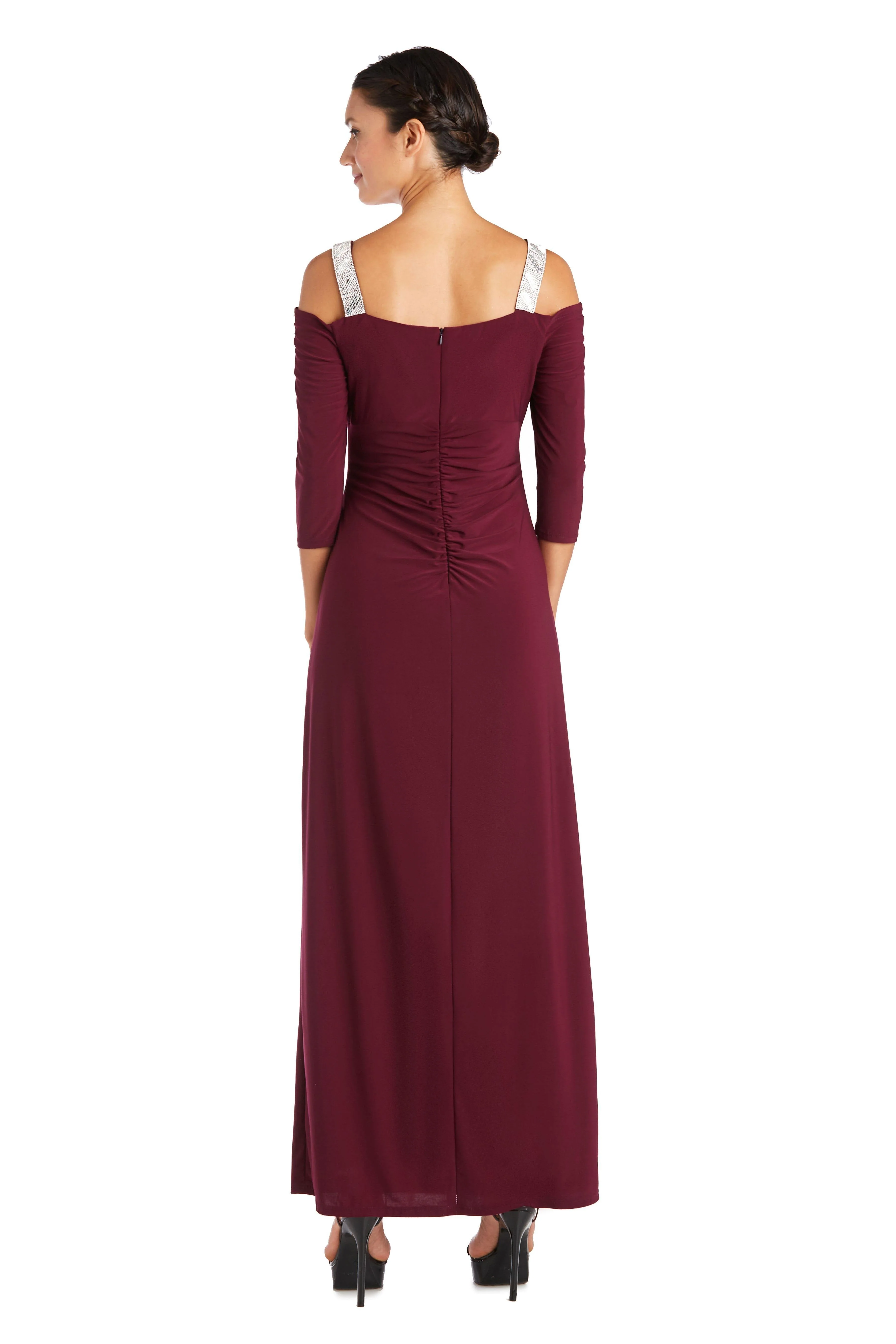 R&M Richards 5659 Long Formal Mother Of The Bride Dress