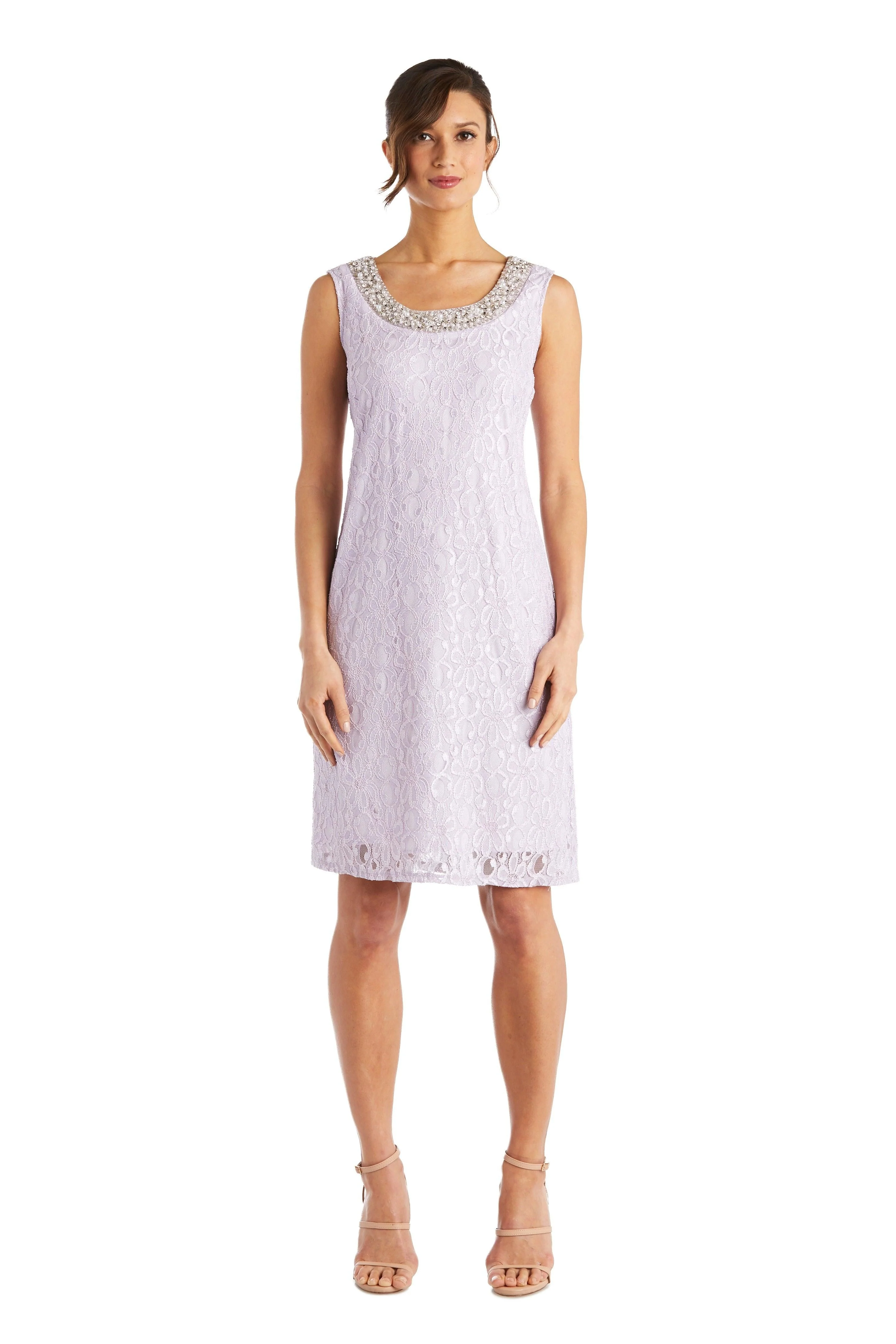 R&M Richards 2208P Short Sleeveless Petite Dress