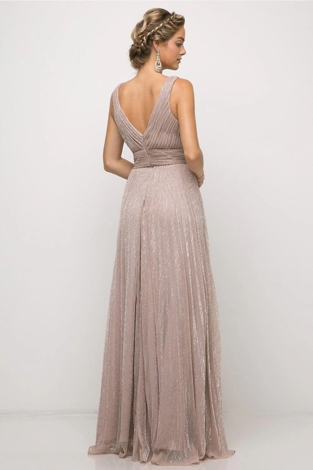 Cinderella Divine UT261 Long Sleeveless Prom Dress Evening Gown