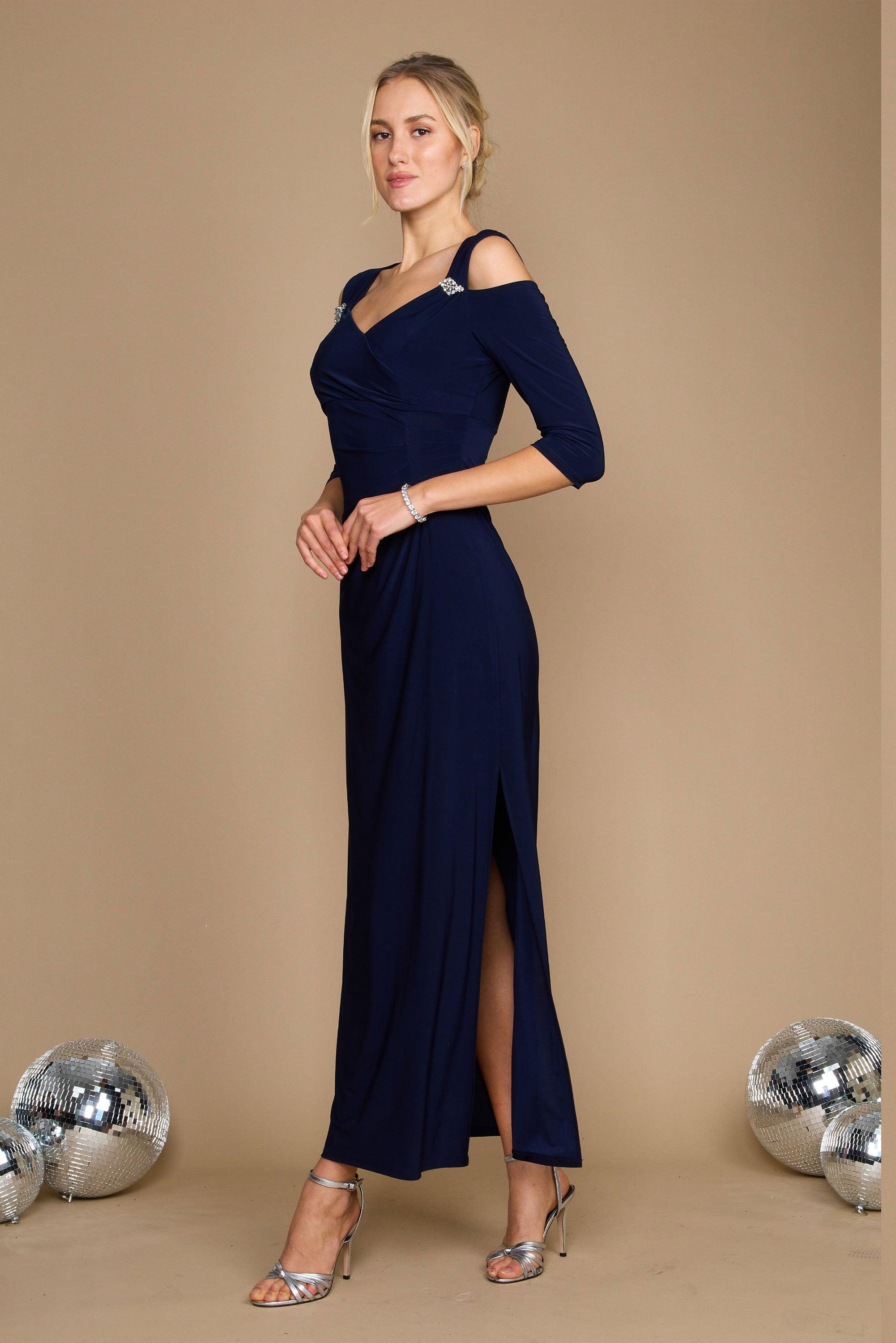 R&M Richards 8950 Long Mother Of The Bride Dress