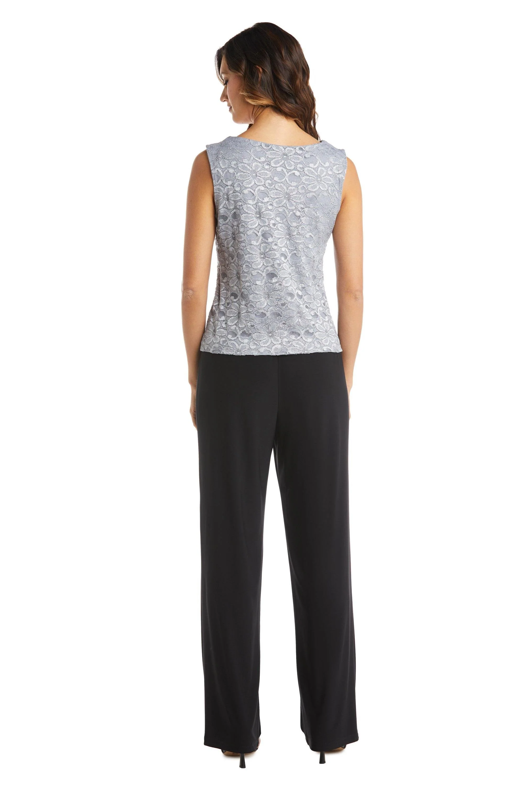 R&M Richards 5988 Two Piece Set Beaded Top