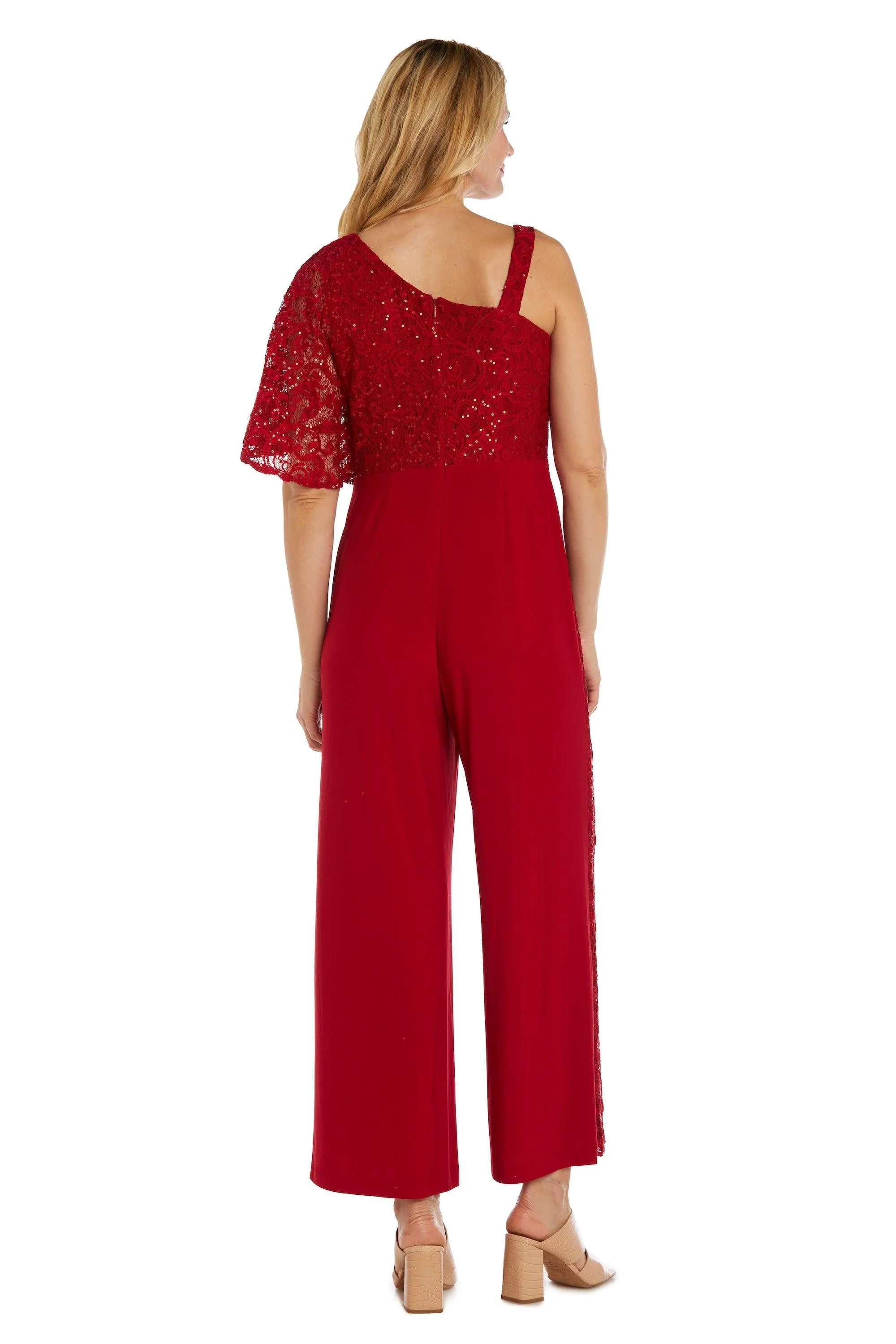 R&M Richards 3556P Formal Evening Petite Jump Suit
