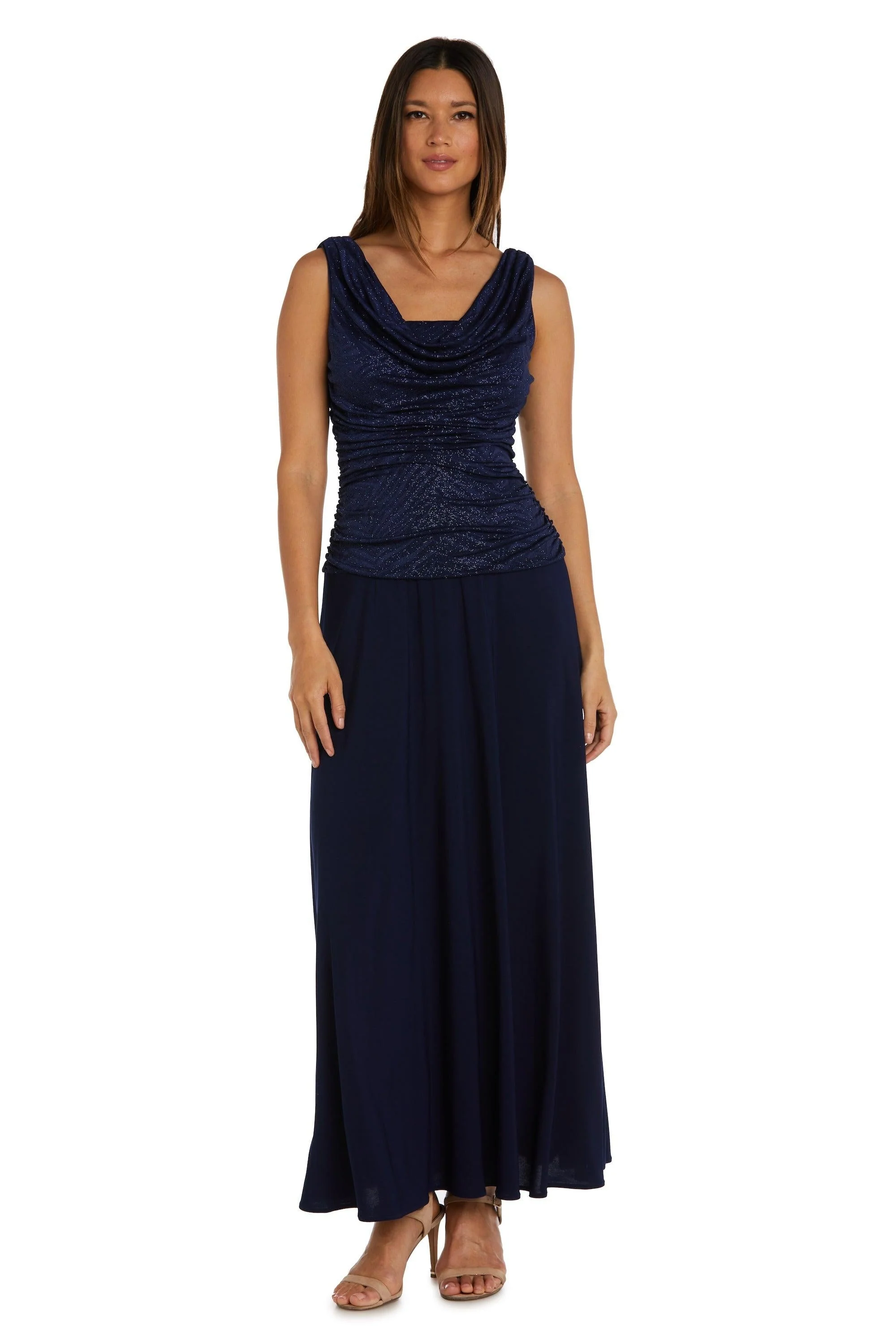 R&M Richards 3629P Long Formal Petite Maxi Dress