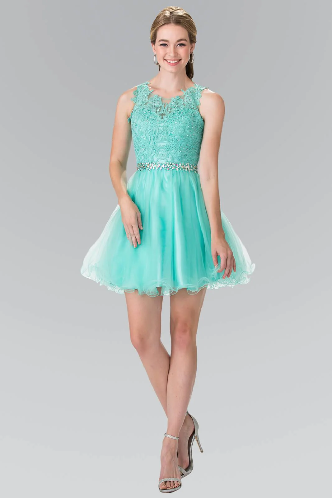 Sleeveless Prom Short Dress Homecoming