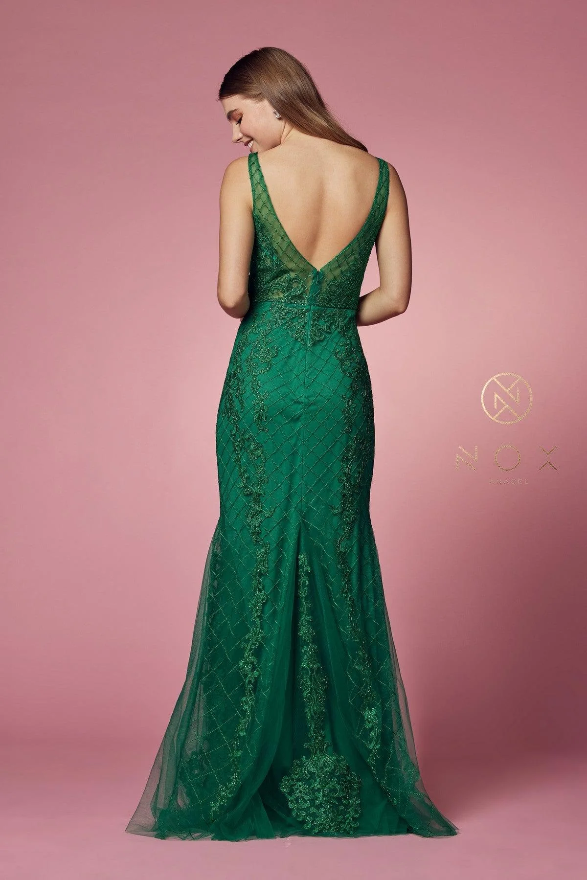 Long Formal Sleeveless Mermaid Prom Dress
