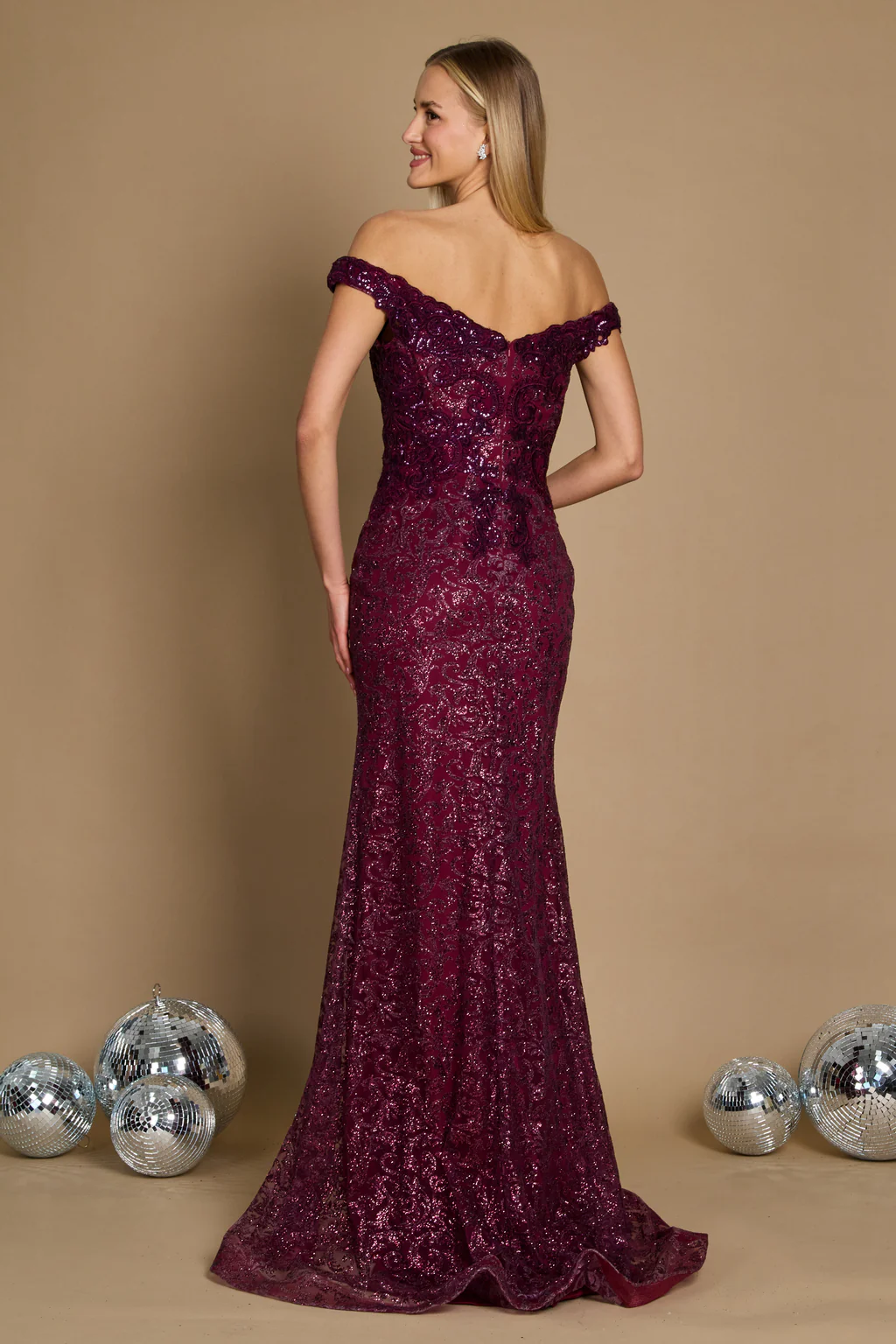 Dylan & Davids Formal Mermaid Fitted Evening Dress