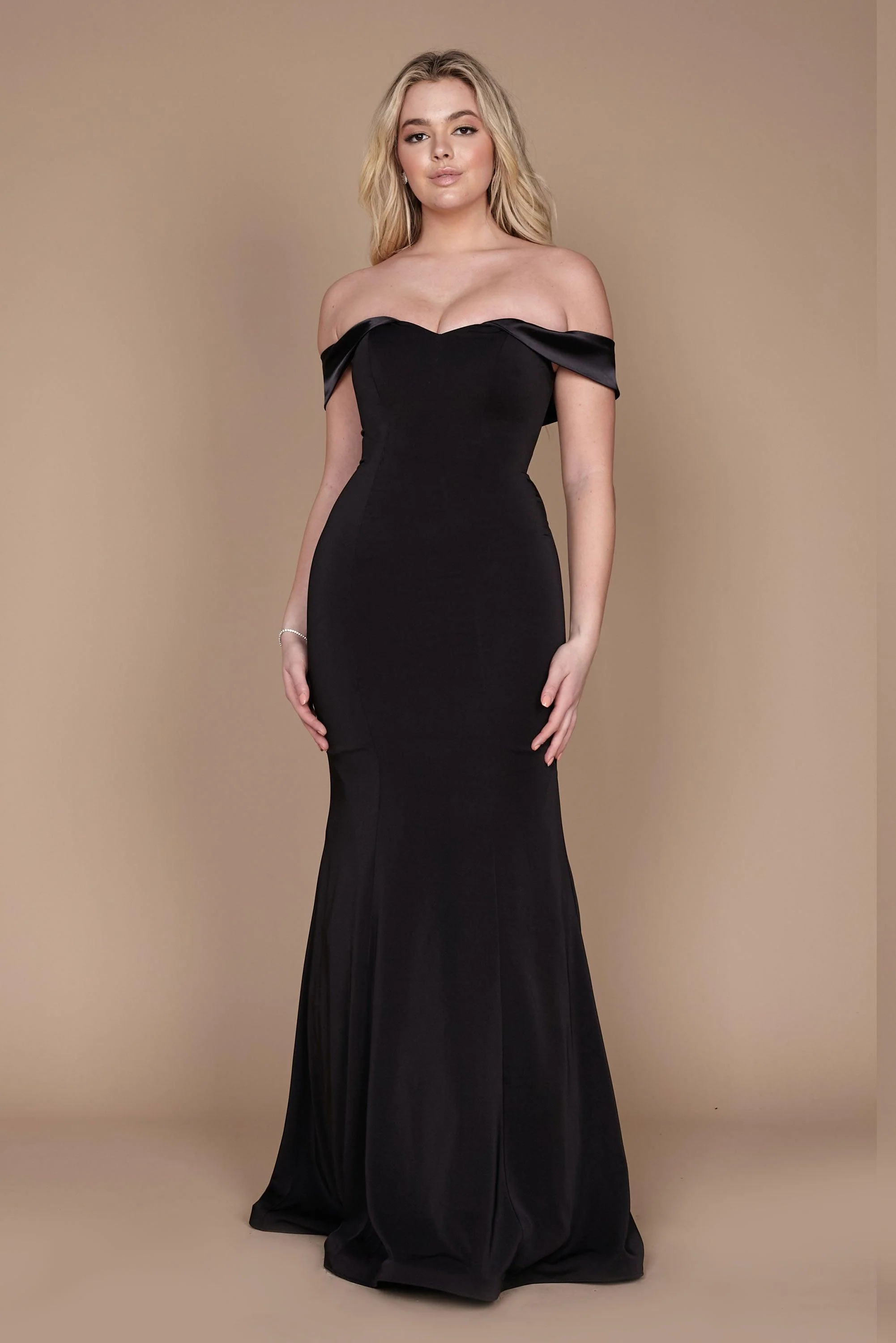 Dylan & Davids Long Formal Black Evening Mermaid Dress