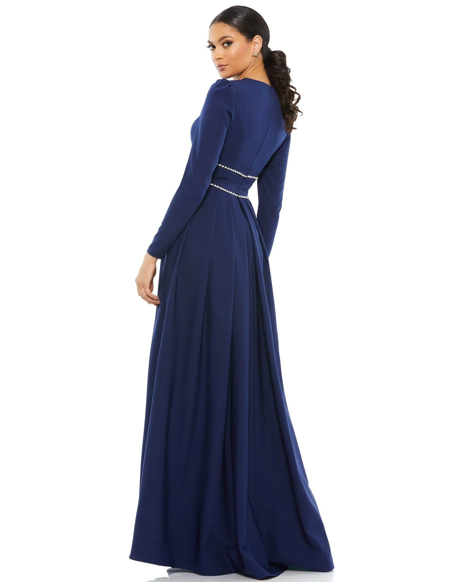 Mac Duggal Long Sleeve Formal Evening Dress Sale