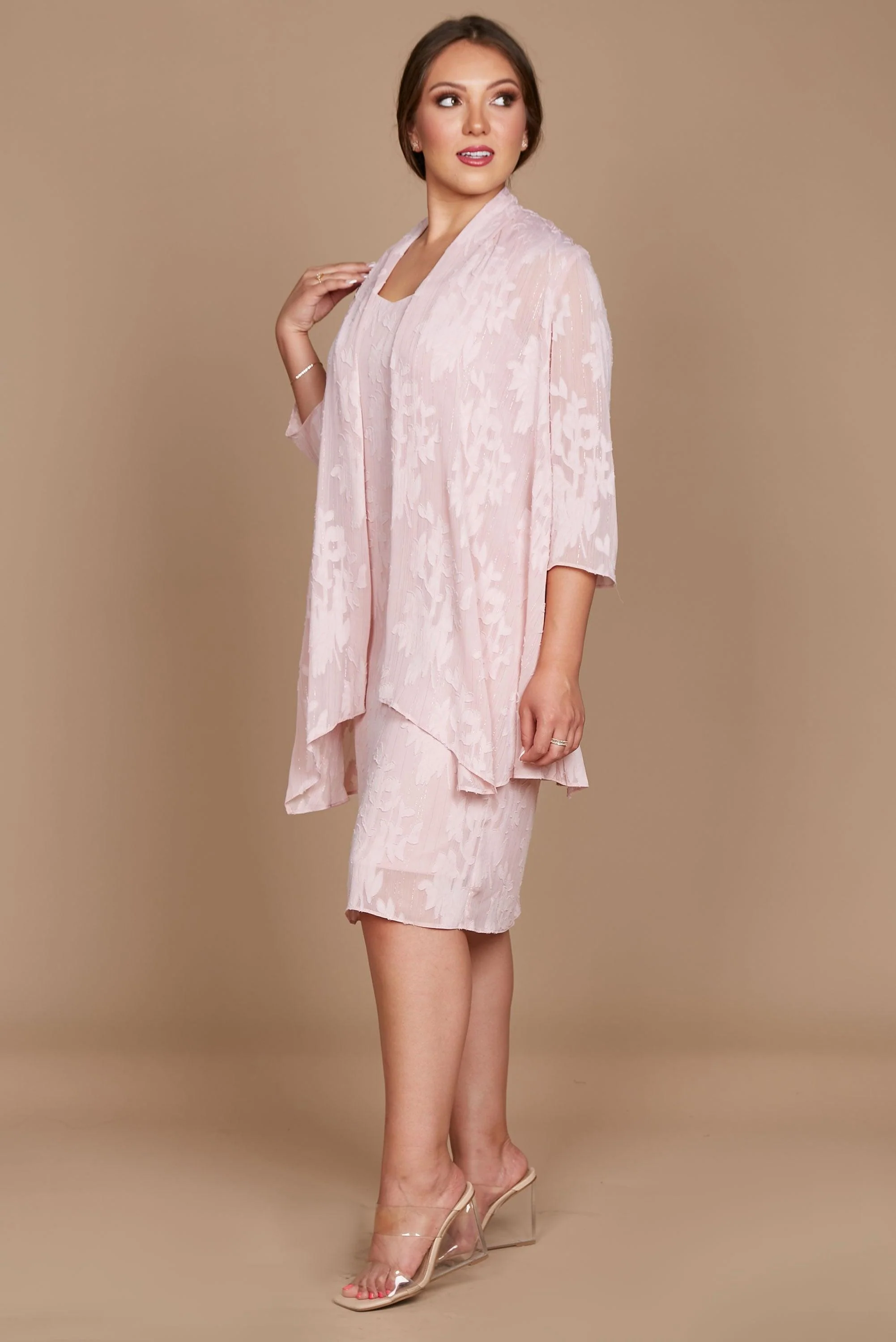 R&M Richards 9458 Short Mother Of The Bride Dress