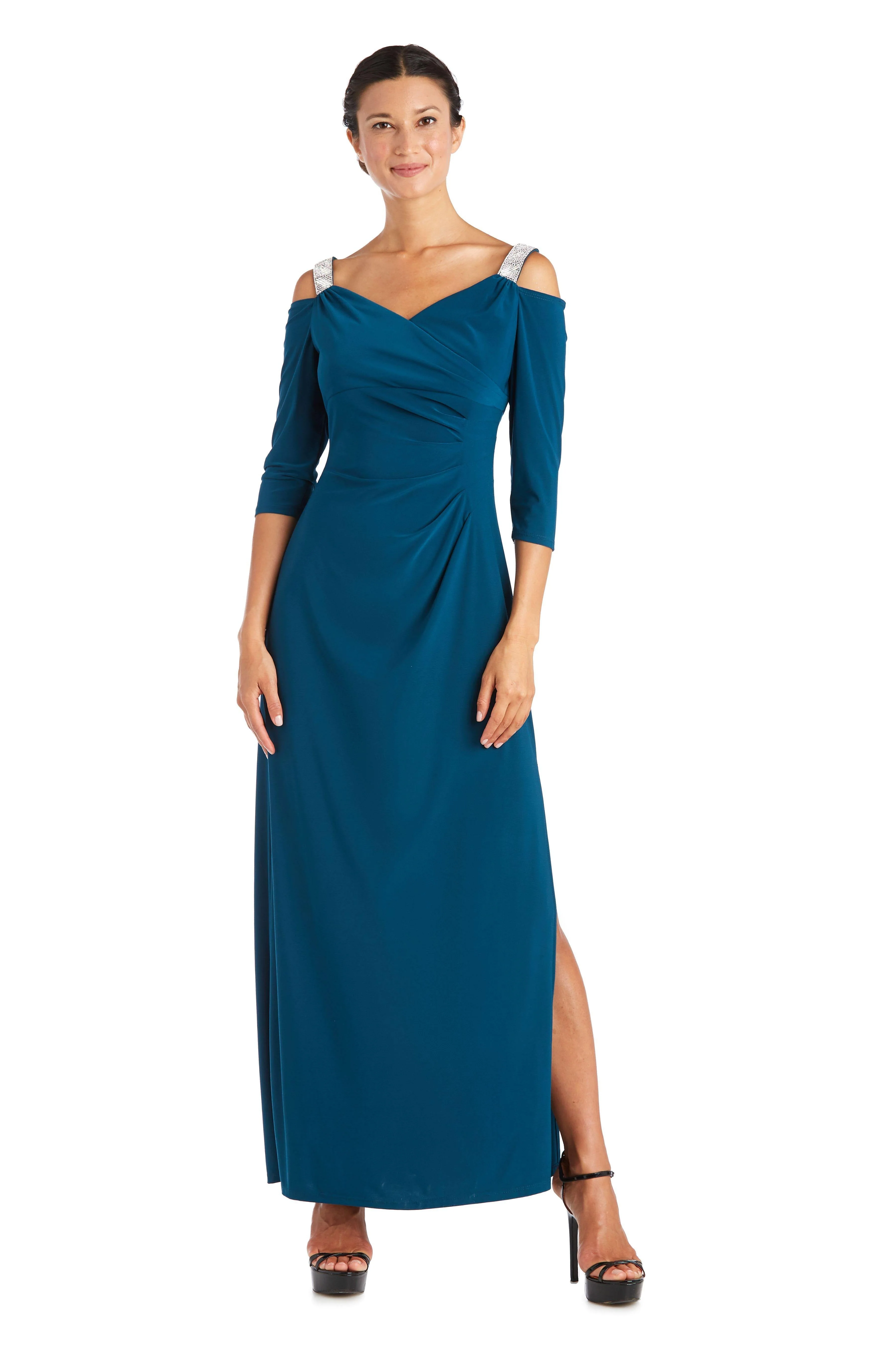 R&M Richards 5659 Long Formal Mother Of The Bride Dress