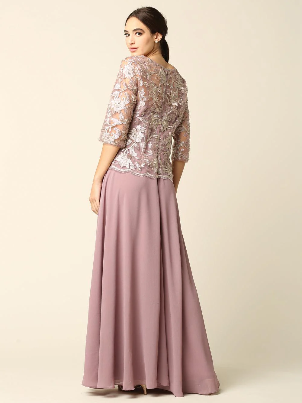 Mother of the Bride Long Formal Dress