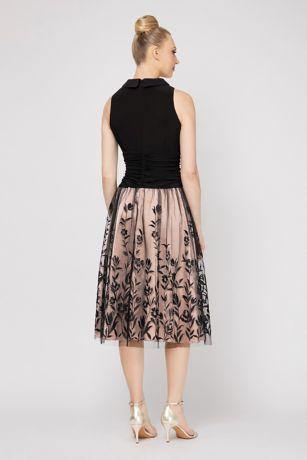 SL Fashions 9120250 Short Sleeveless Formal Dress