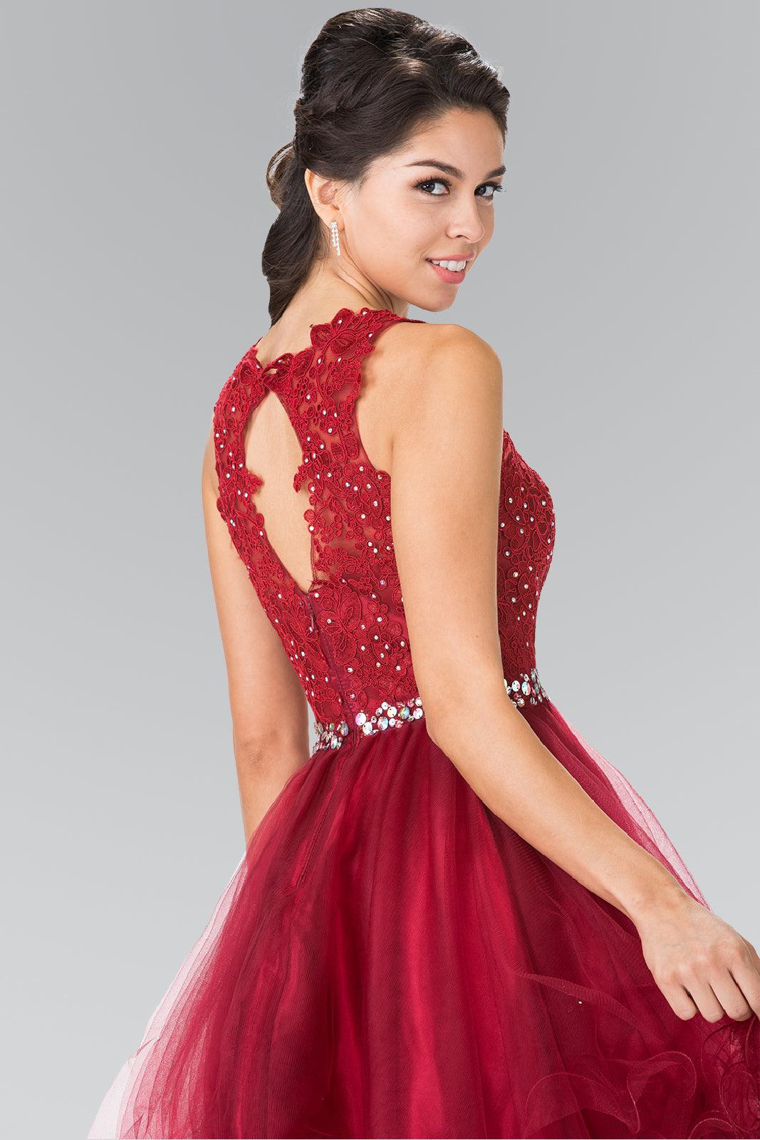 Sleeveless Prom Short Dress Homecoming