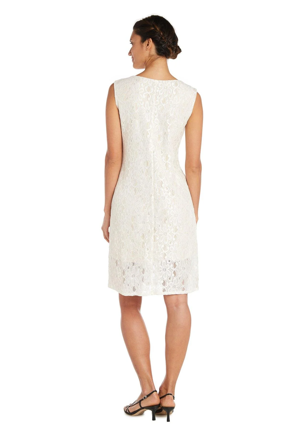 R&M Richards 2208P Short Sleeveless Petite Dress