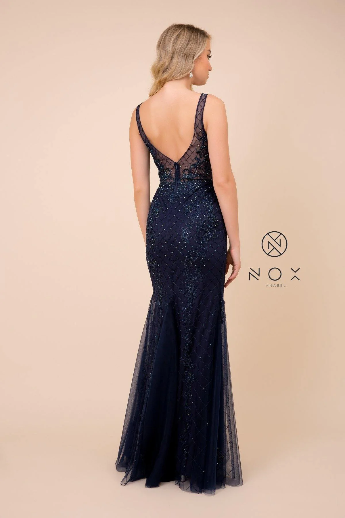 Long Formal Sleeveless Mermaid Prom Dress