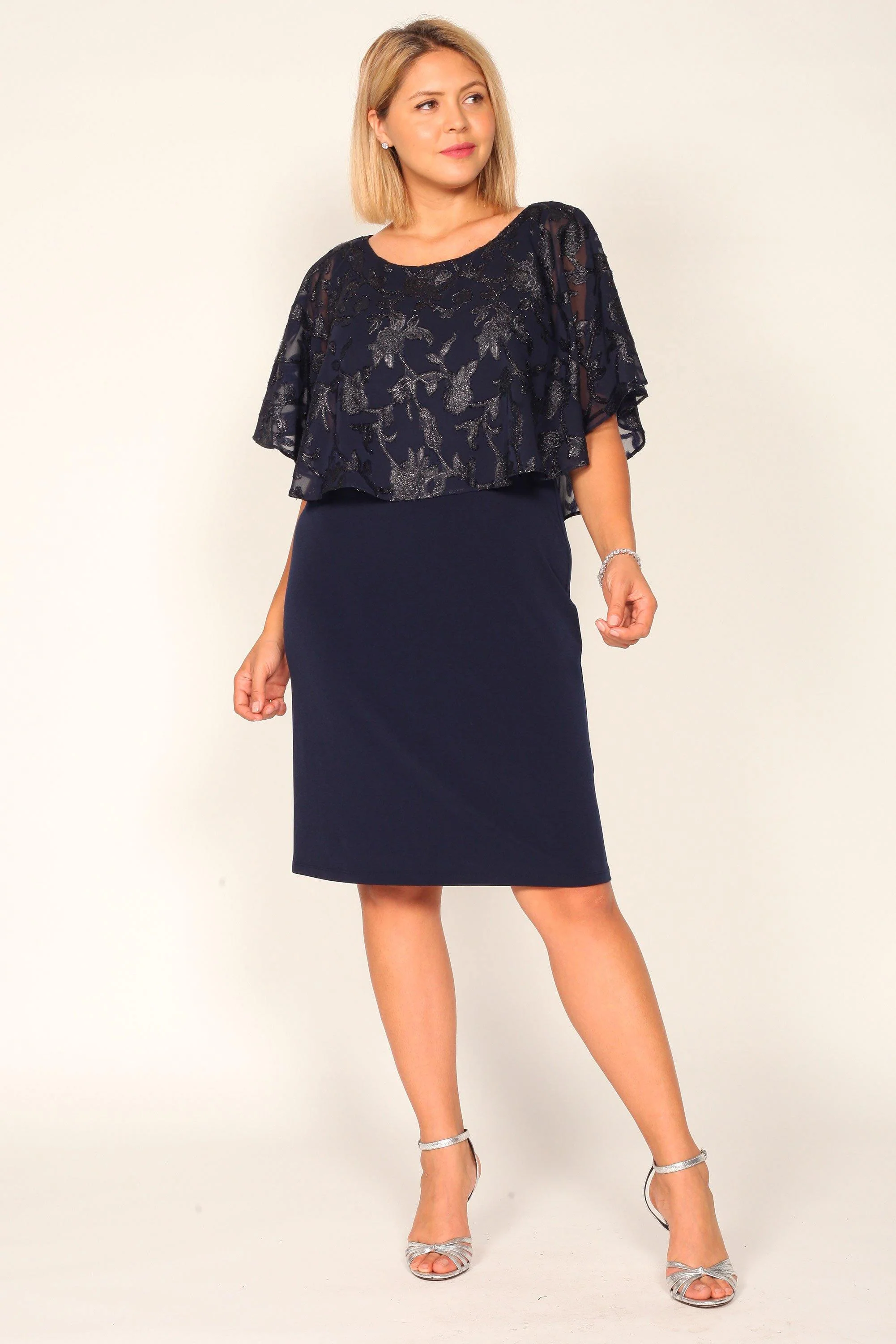 Connected Apparel Formal Short Dress Cocktail