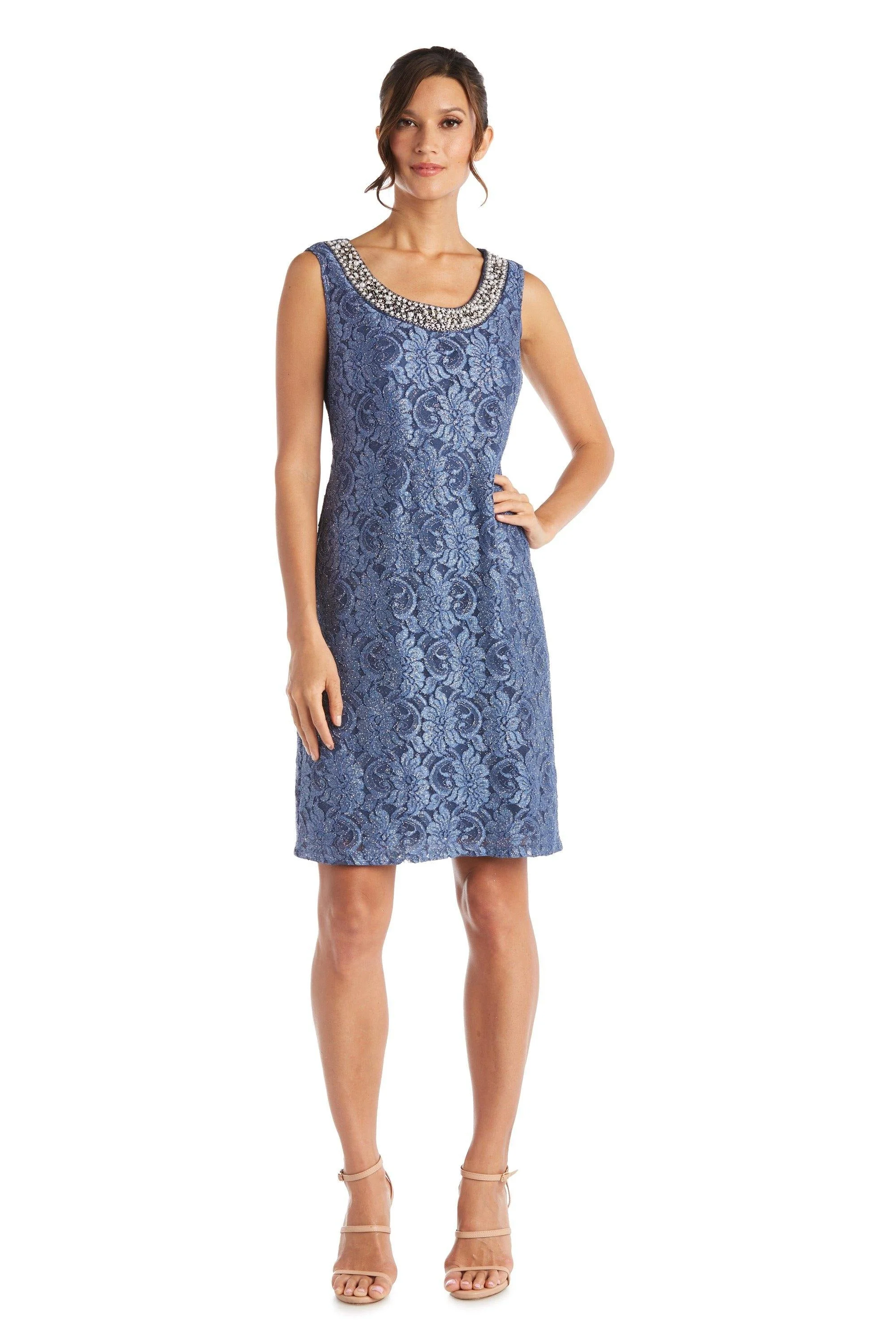 R&M Richards 2421 Chiffon Jacket Formal Dress