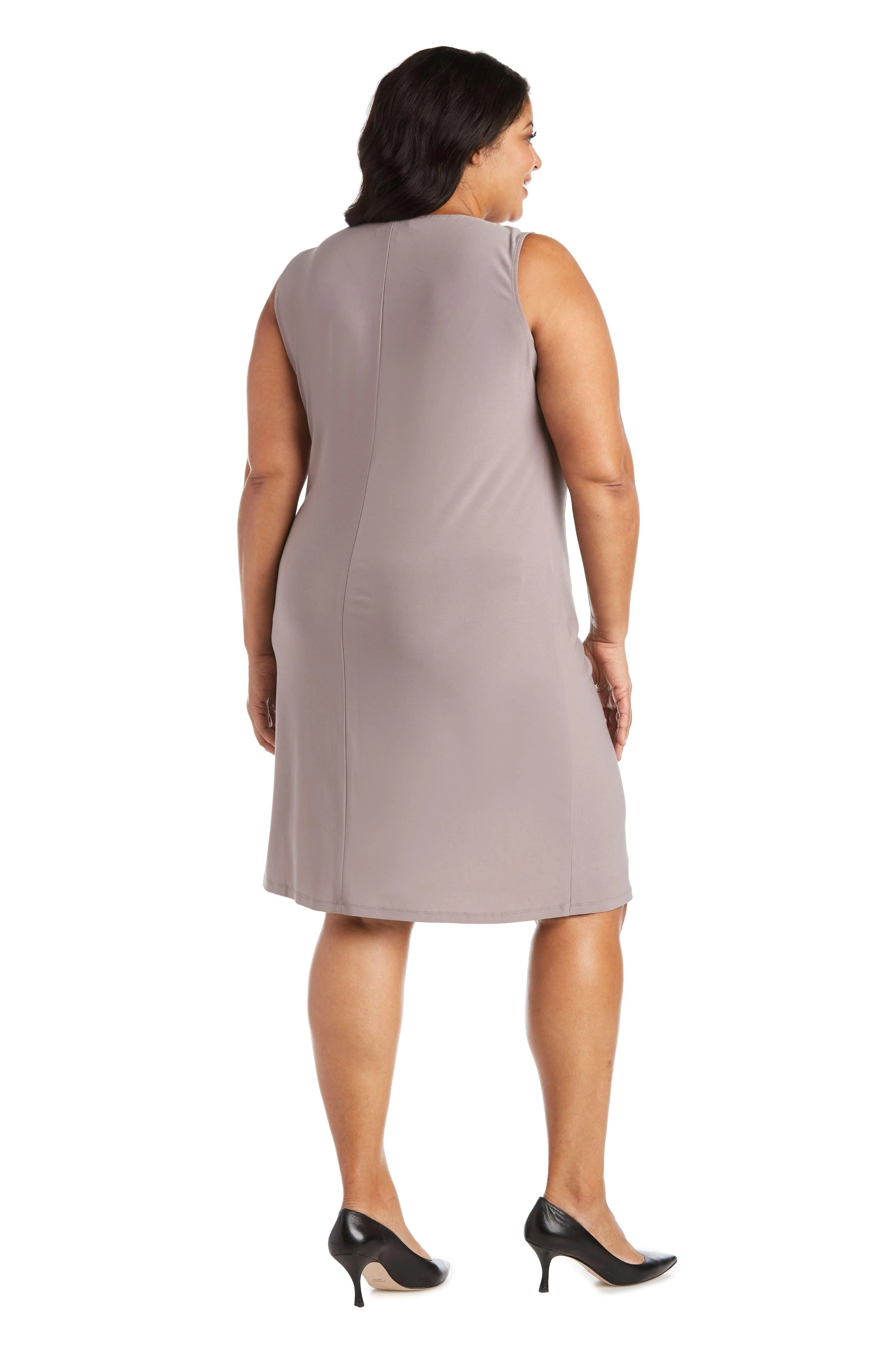 R&M Richards 5823W Short Two Piece Jacket Dress