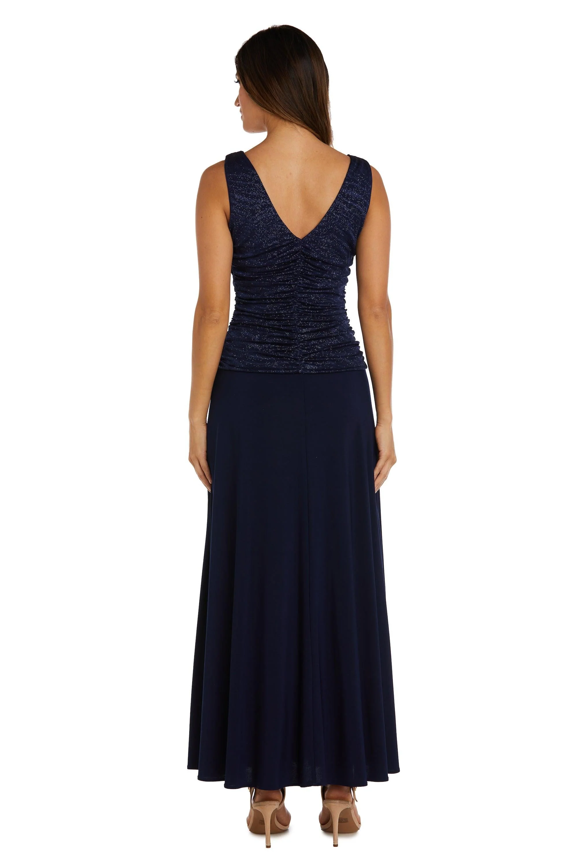 R&M Richards 3629P Long Formal Petite Maxi Dress