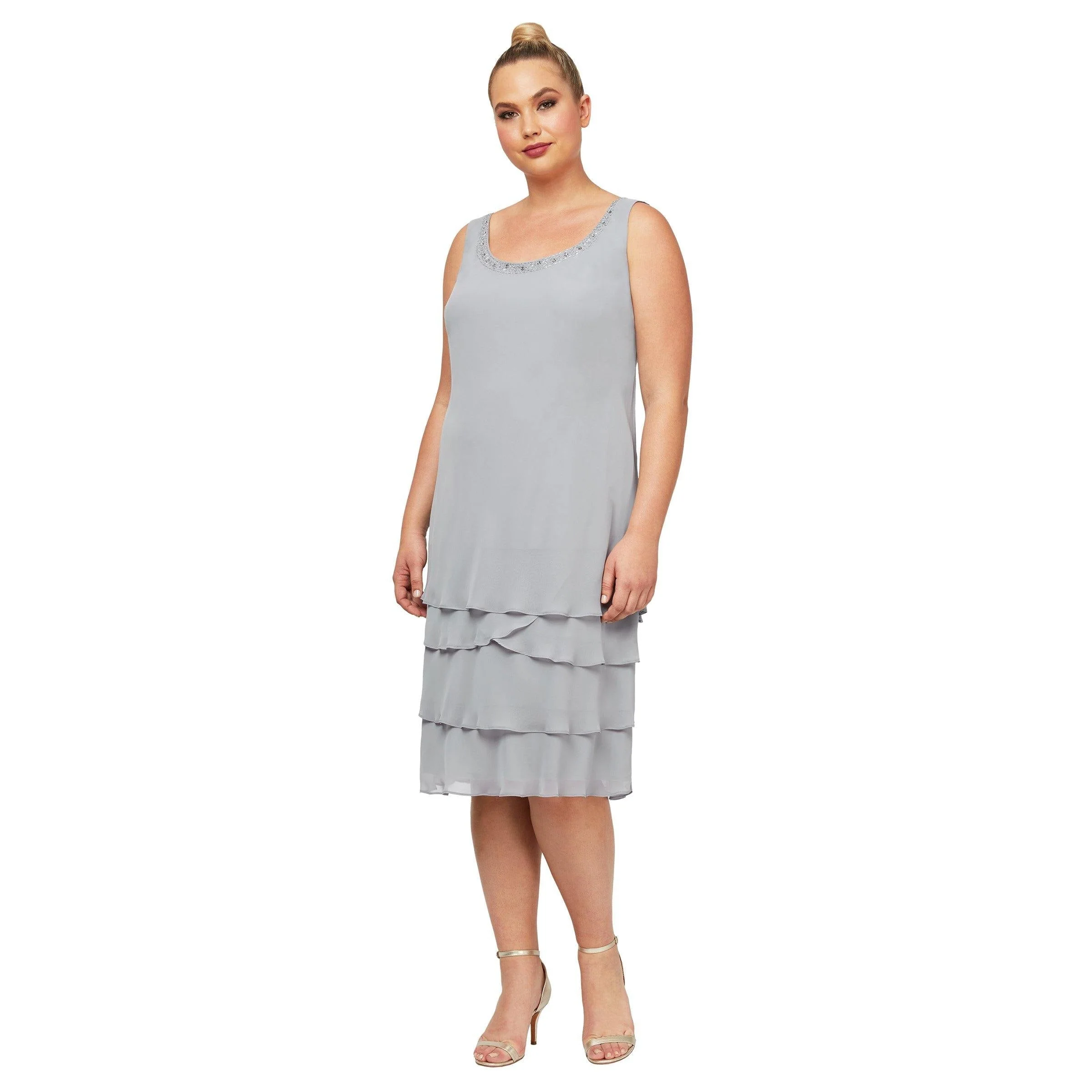 SL Fashions 622372 Short Mother of the Bride Dress