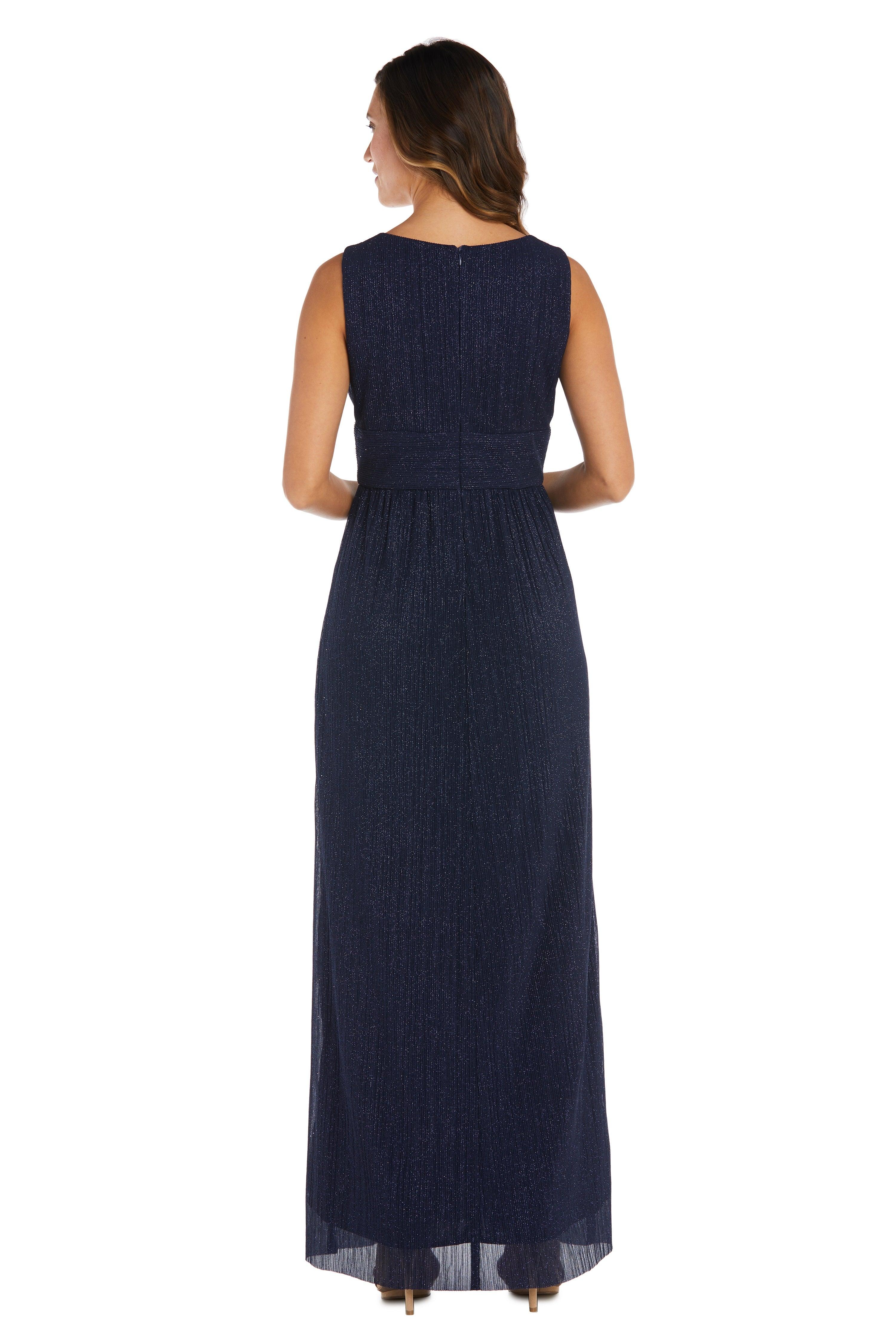 R&M Richards 2522P Long Formal Petite Dress