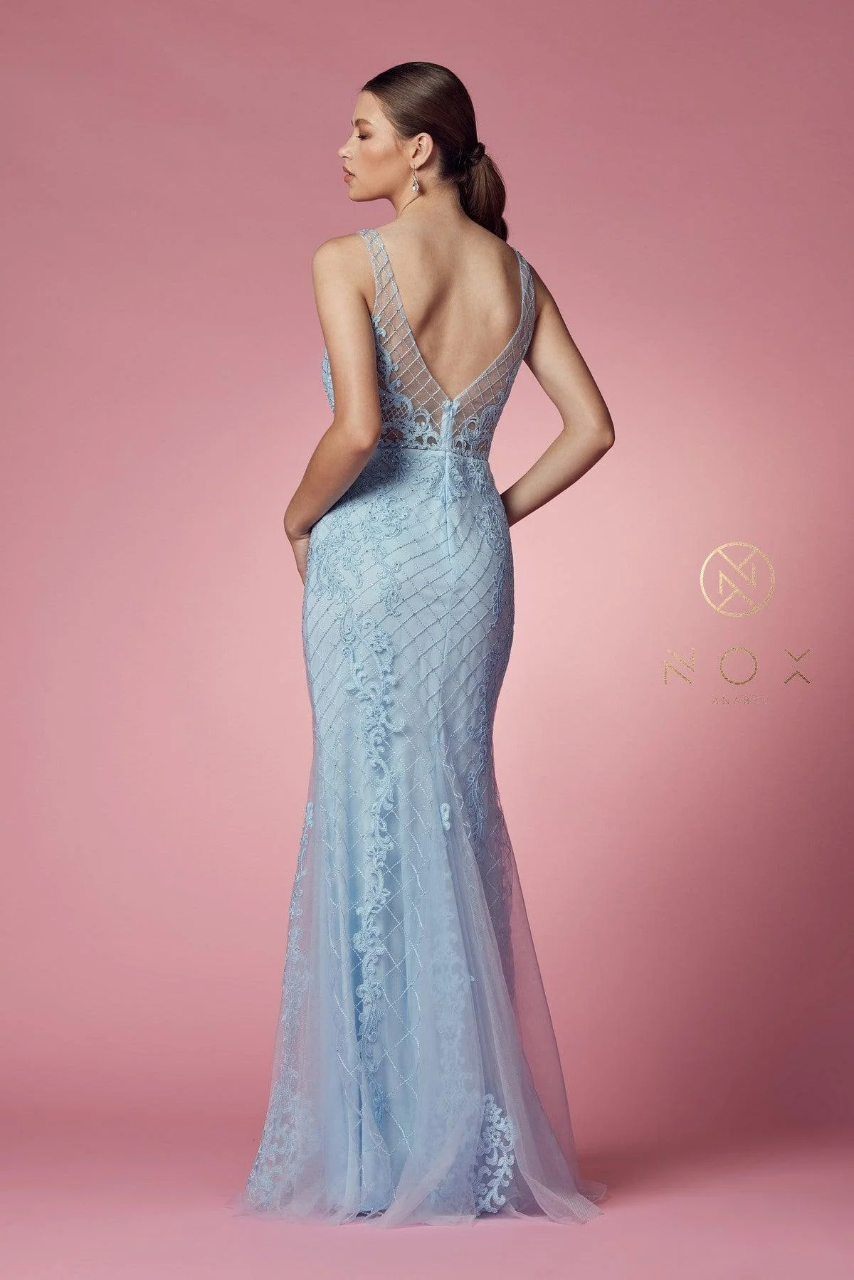 Long Formal Sleeveless Mermaid Prom Dress