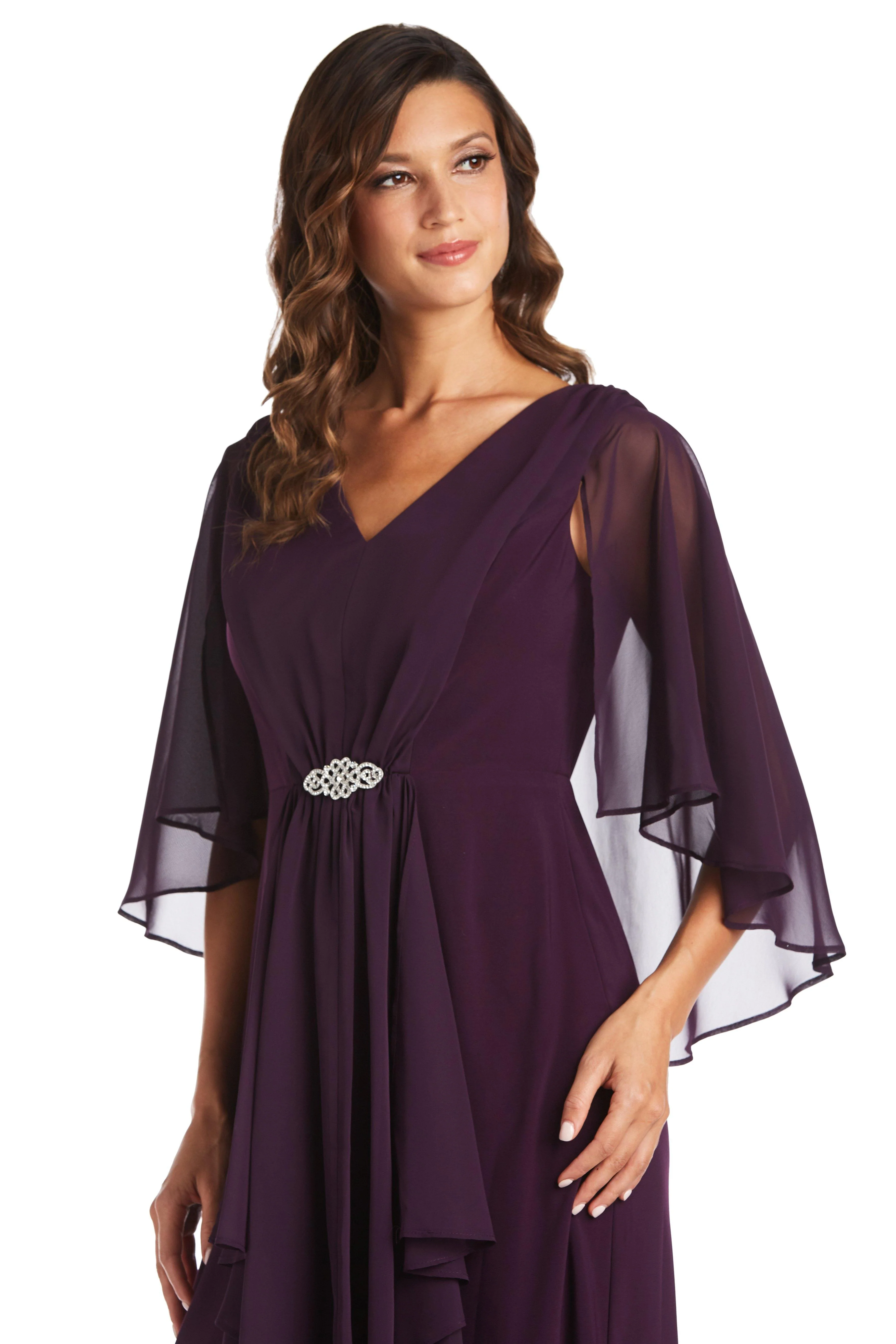 R&M Richards 7367 Short Mother Of The Bride Dress