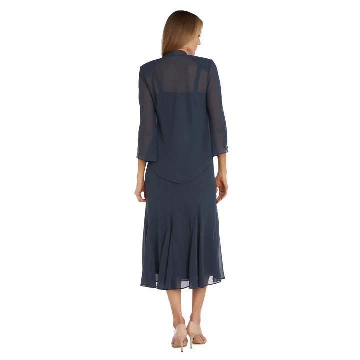 R&M Richards 058260 Long Formal Jacket Dress