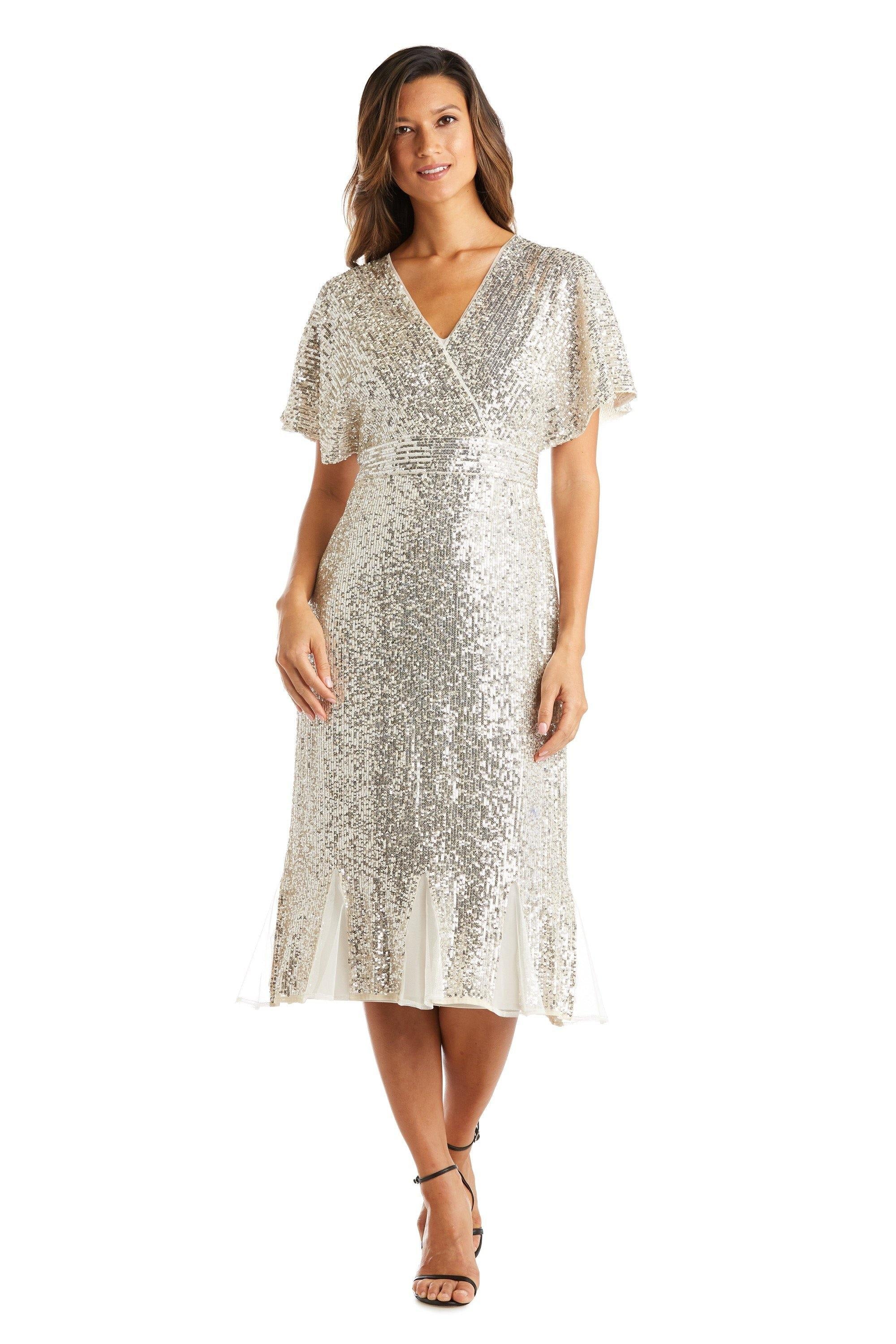 R&M Richards 5922 Mother Of The Bride Sequin Dress