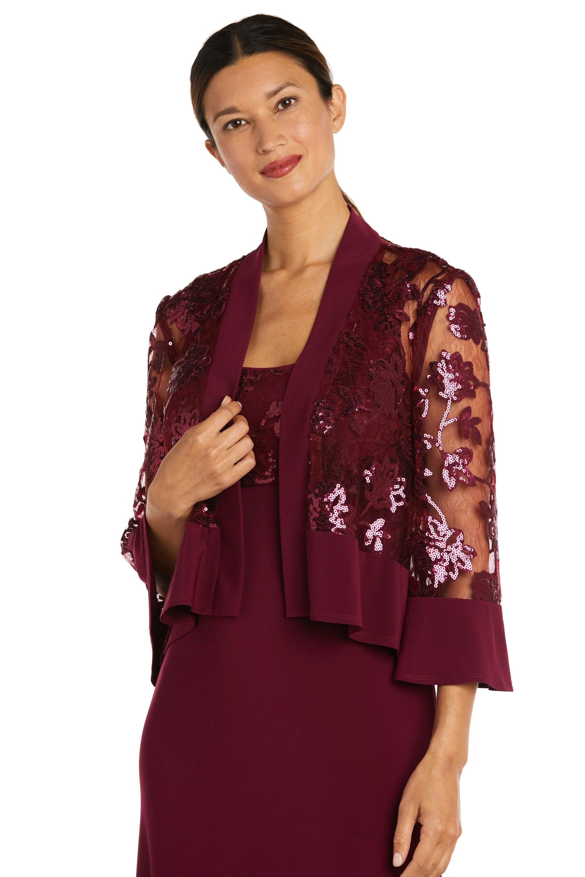 R&M Richards 2655 Long Mother Of The Bride Dress