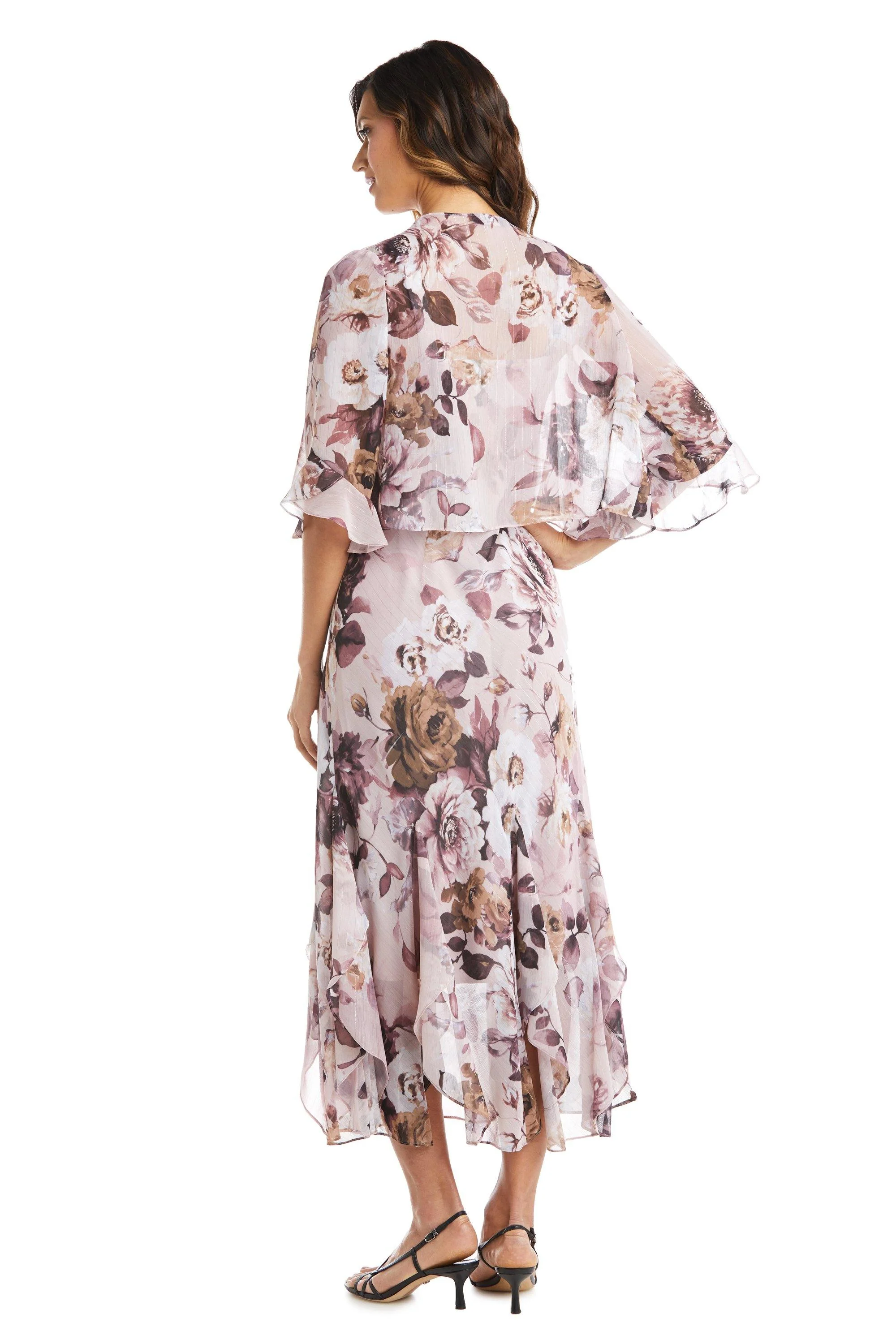 R&M Richards 7915 Long Two Piece Floral Jacket Dress Sale