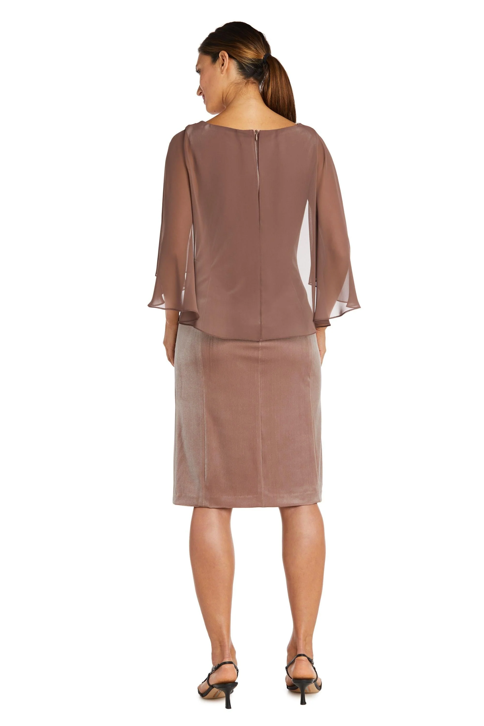 R&M Richards 7457 Mother Of The Bride Short Dress