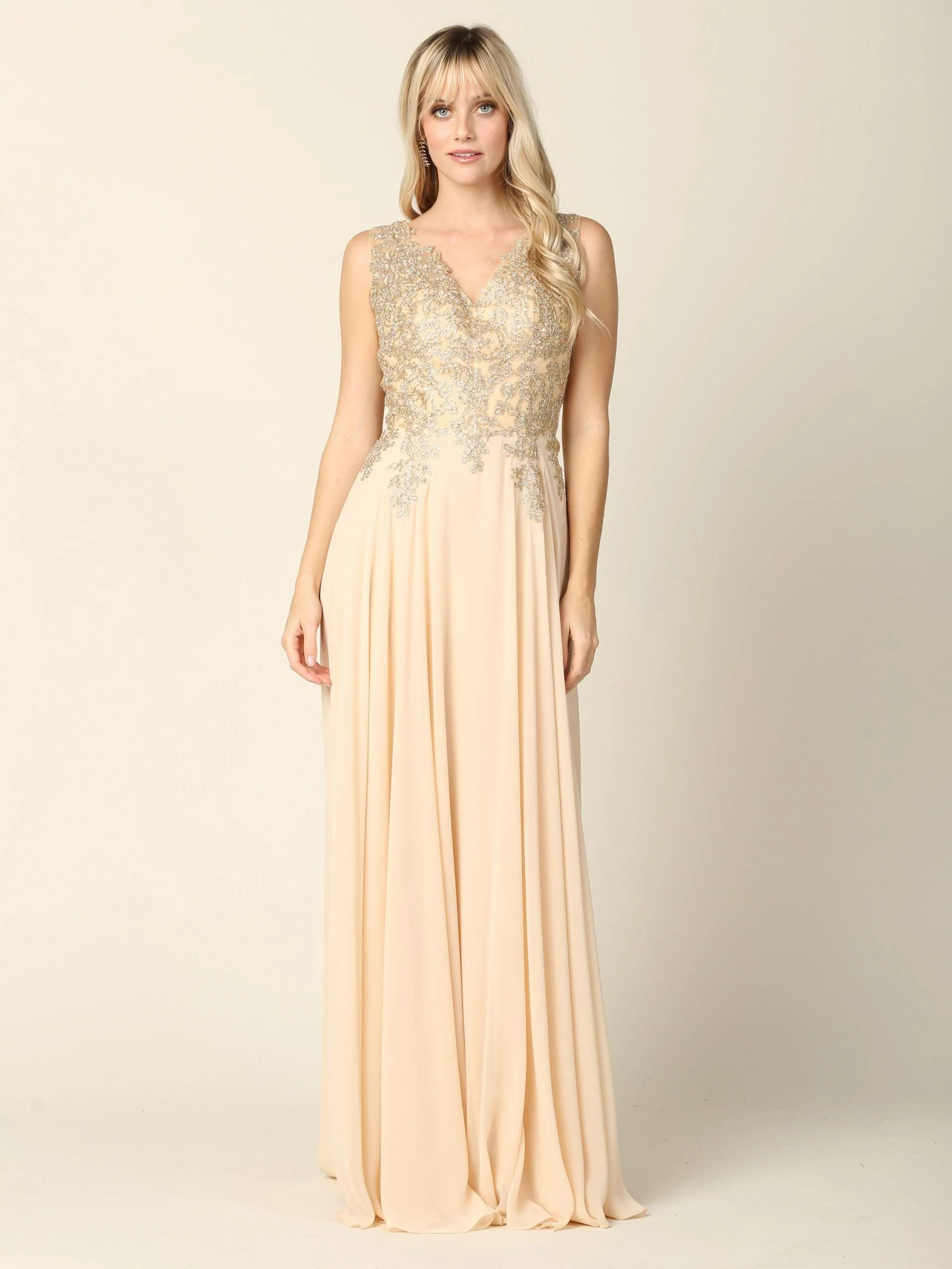 Long Mother of the Bride Chiffon Formal Dress Sale