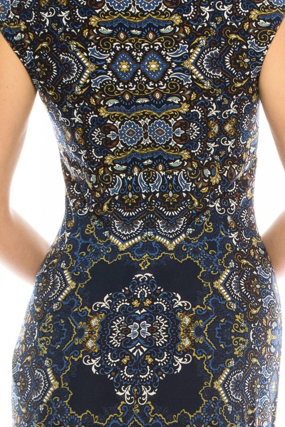 London Times Empire Waist Midi Dress Sale