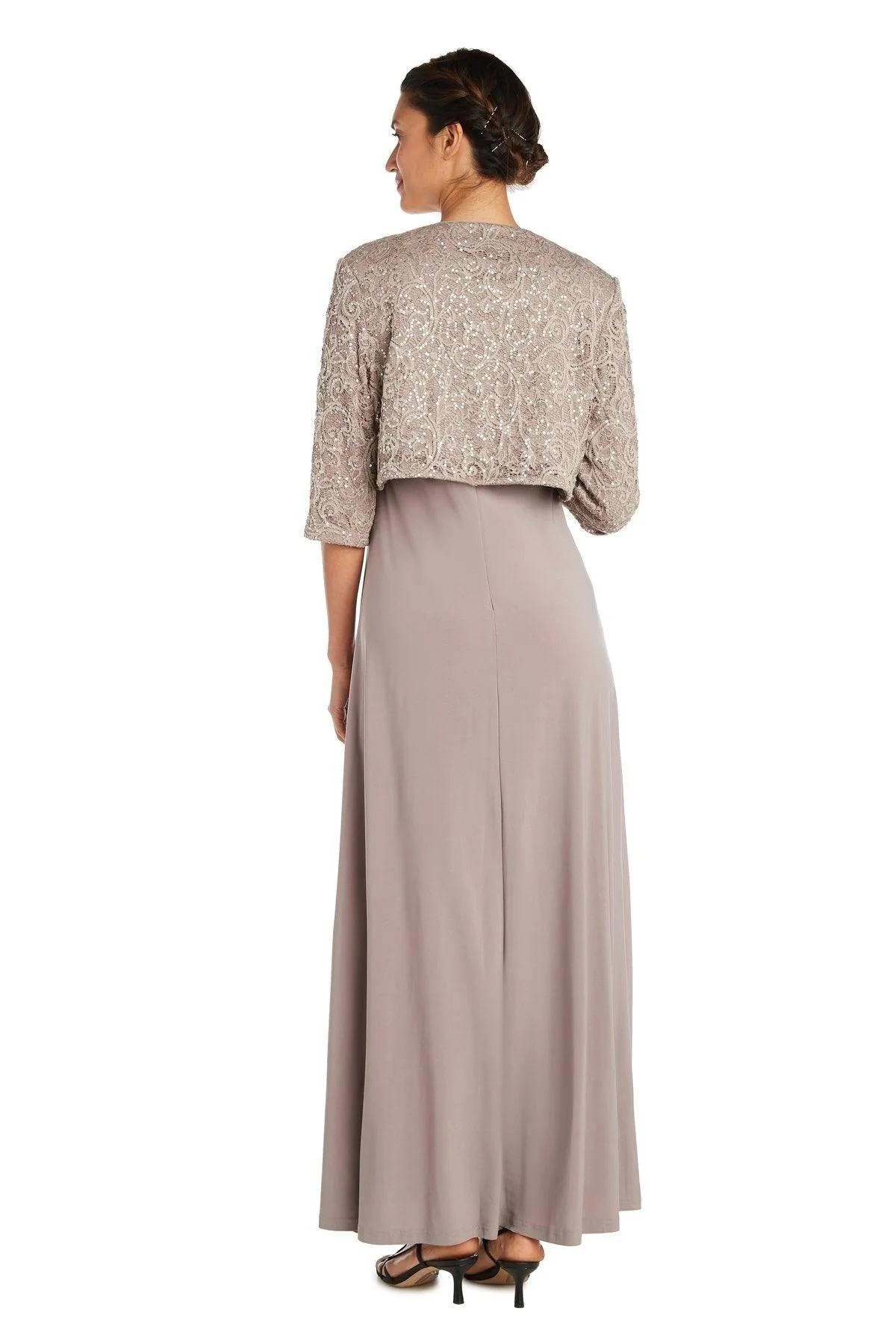 R&M Richards 3606 Long Mother Of The Bride Dress