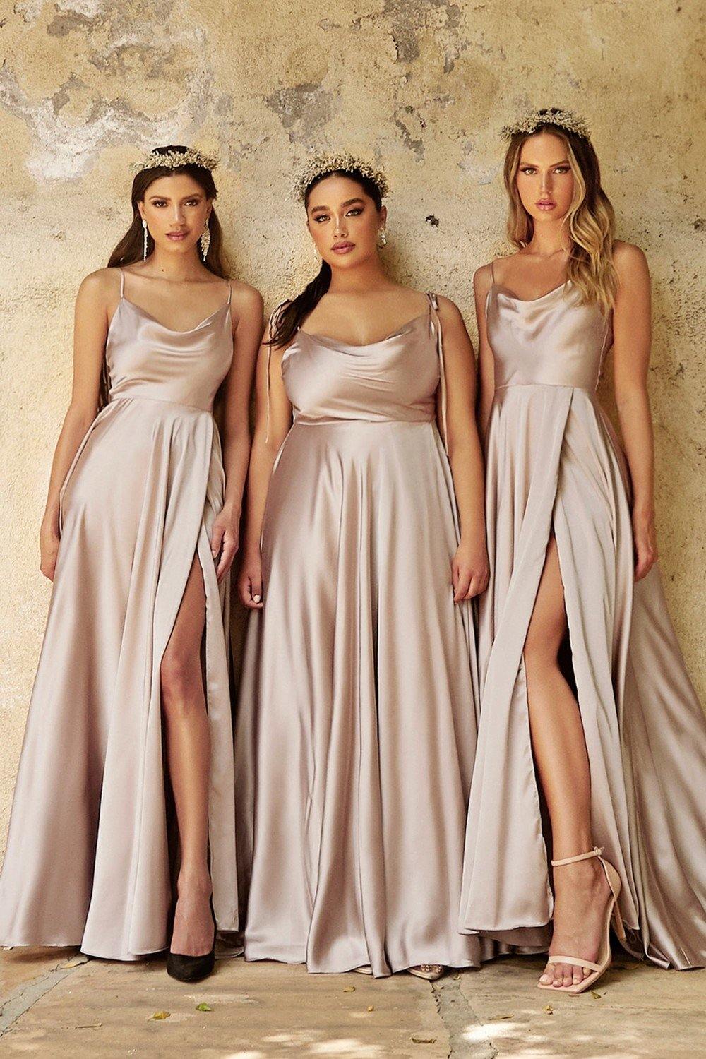 Cinderella Divine BD104 Classic Formal Bridesmaids Prom Dress