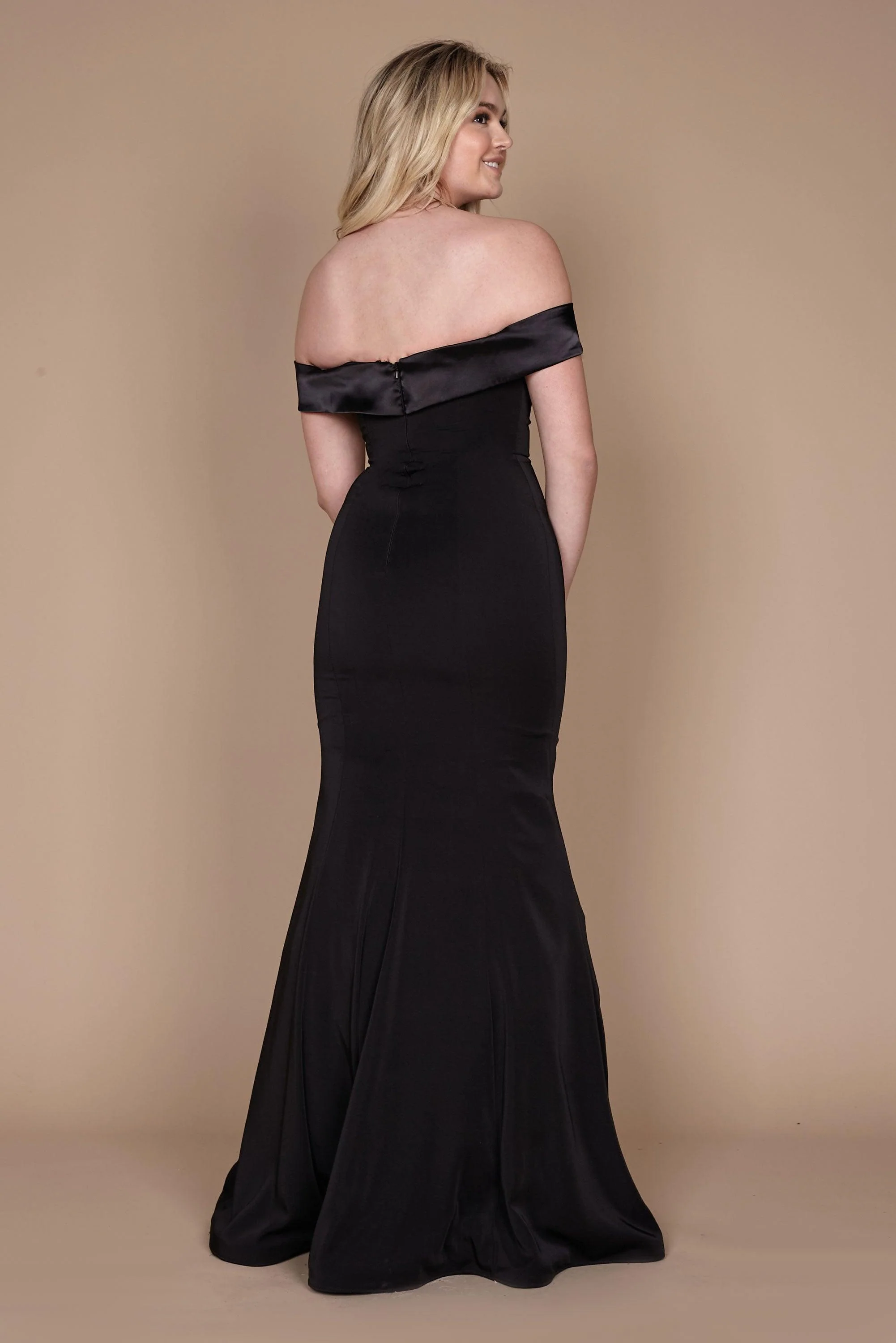 Dylan & Davids Long Formal Black Evening Mermaid Dress
