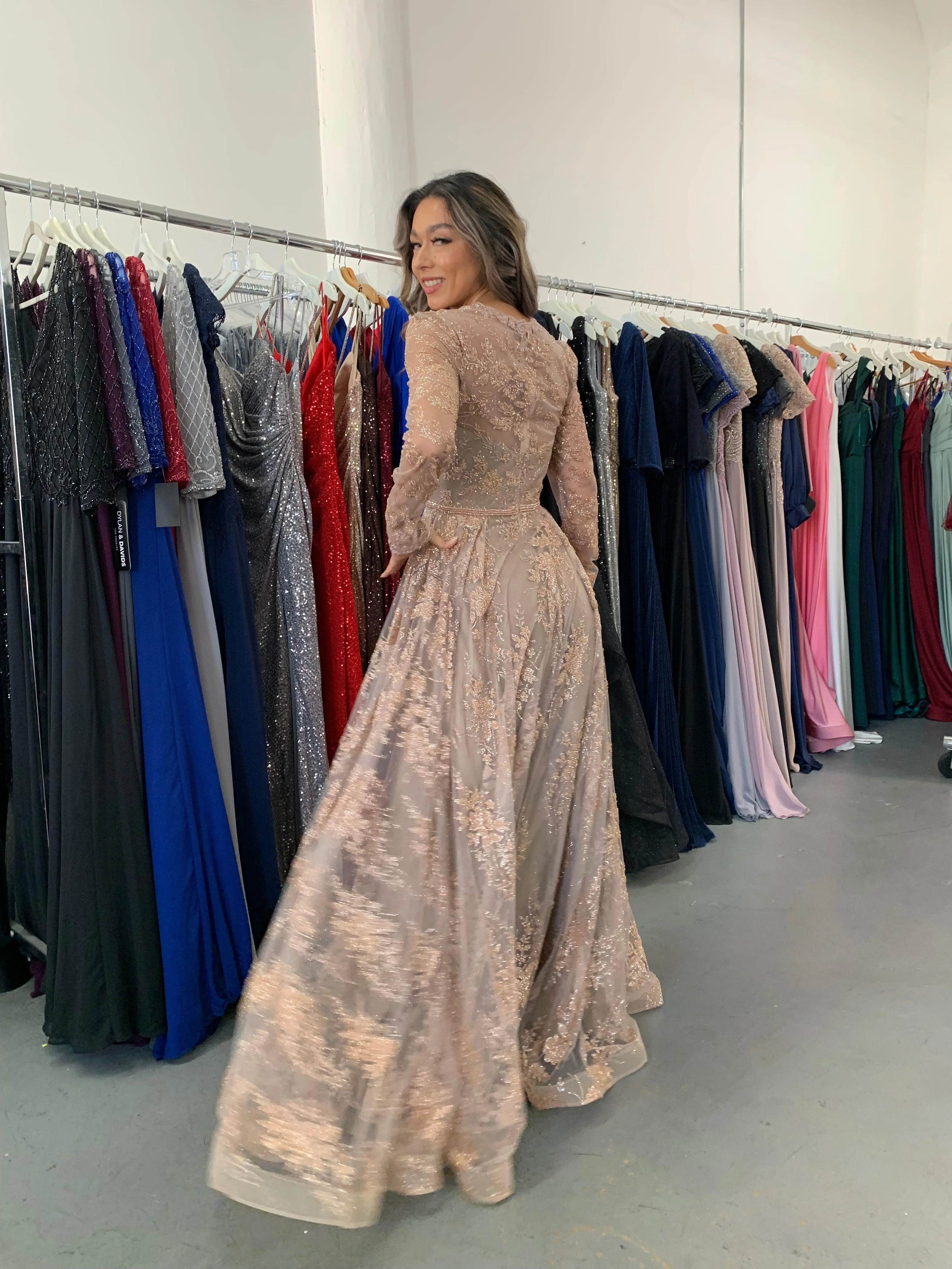 Formal Long Mother of the Bride Dress Size S