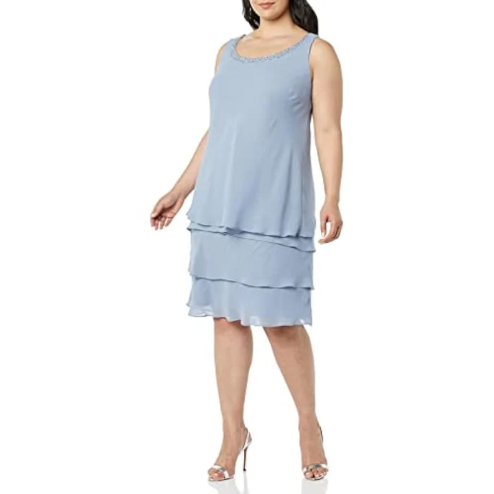 SL Fashions 622372 Short Mother of the Bride Dress