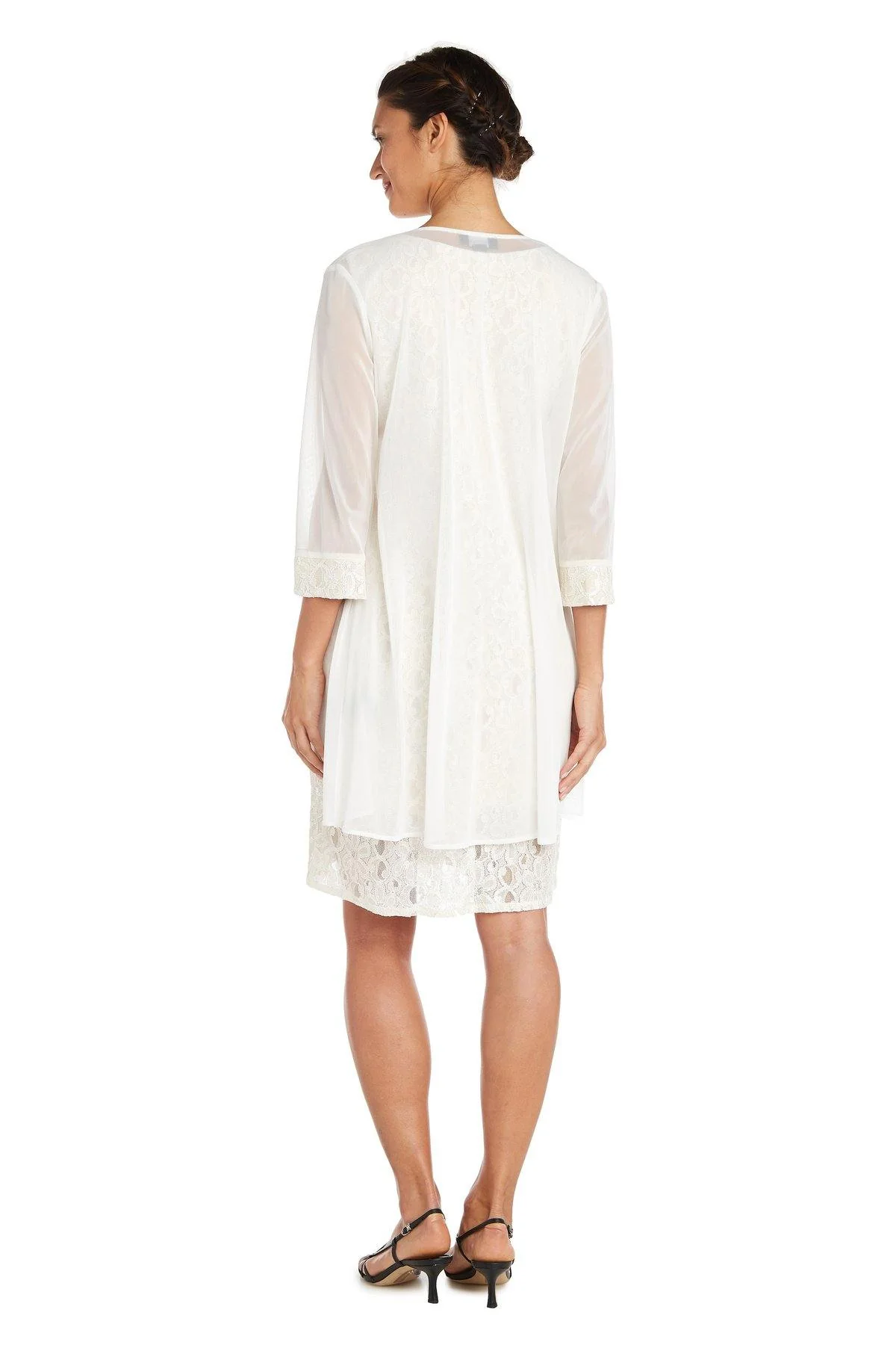 R&M Richards 2208P Short Sleeveless Petite Dress