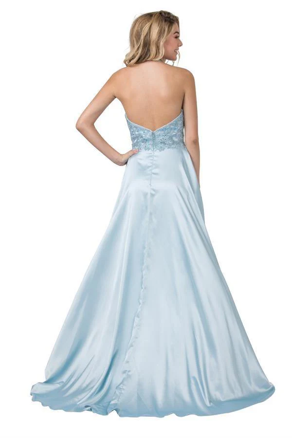 Prom Long Formal Halter Dress Sale